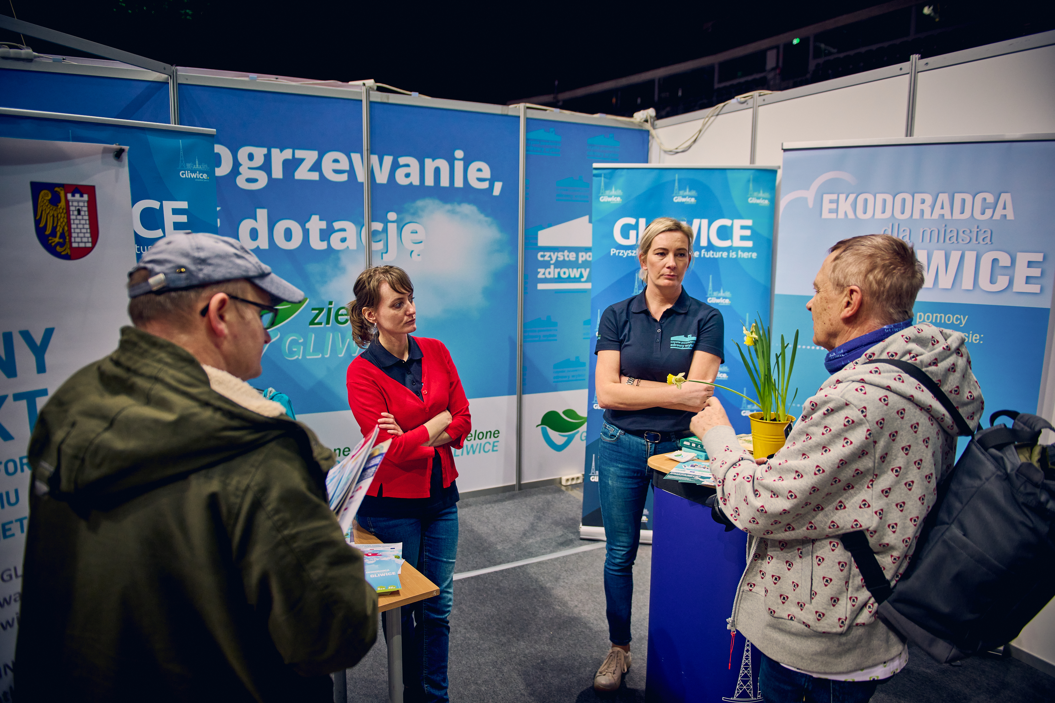Fot. M.Buksa/UM Gliwice ludzie na targach