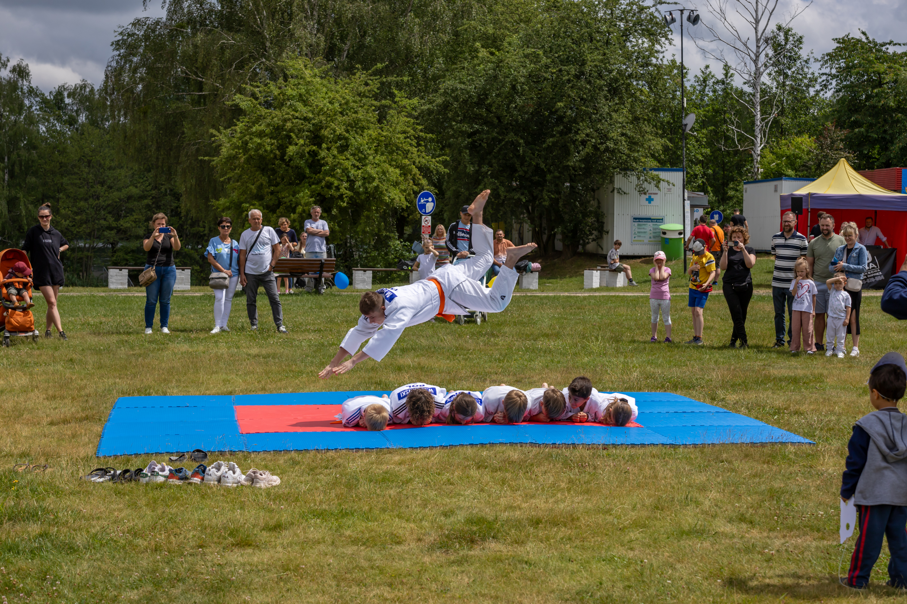 Fot. K.Krzemiński pokazy judoków