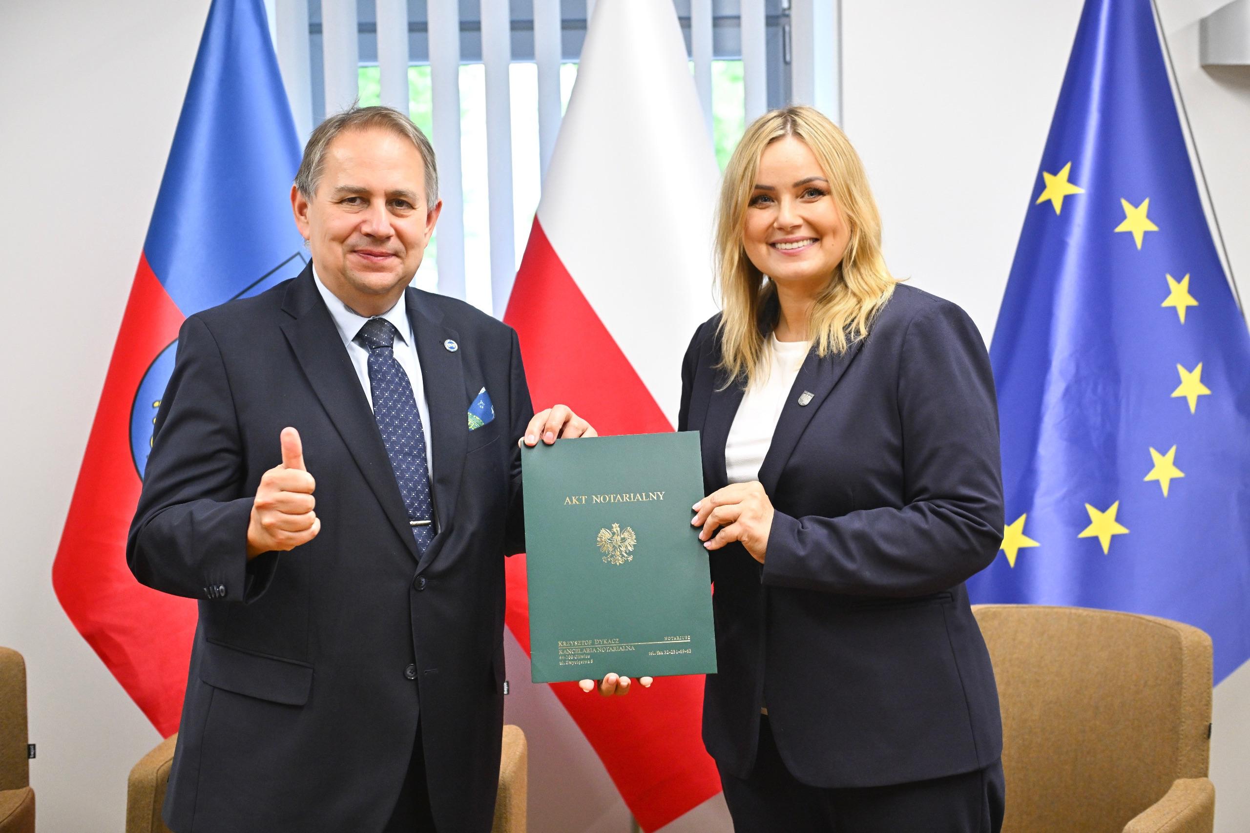 fot. M. Buksa / UM w Gliwicach kobieta i mężczyzna