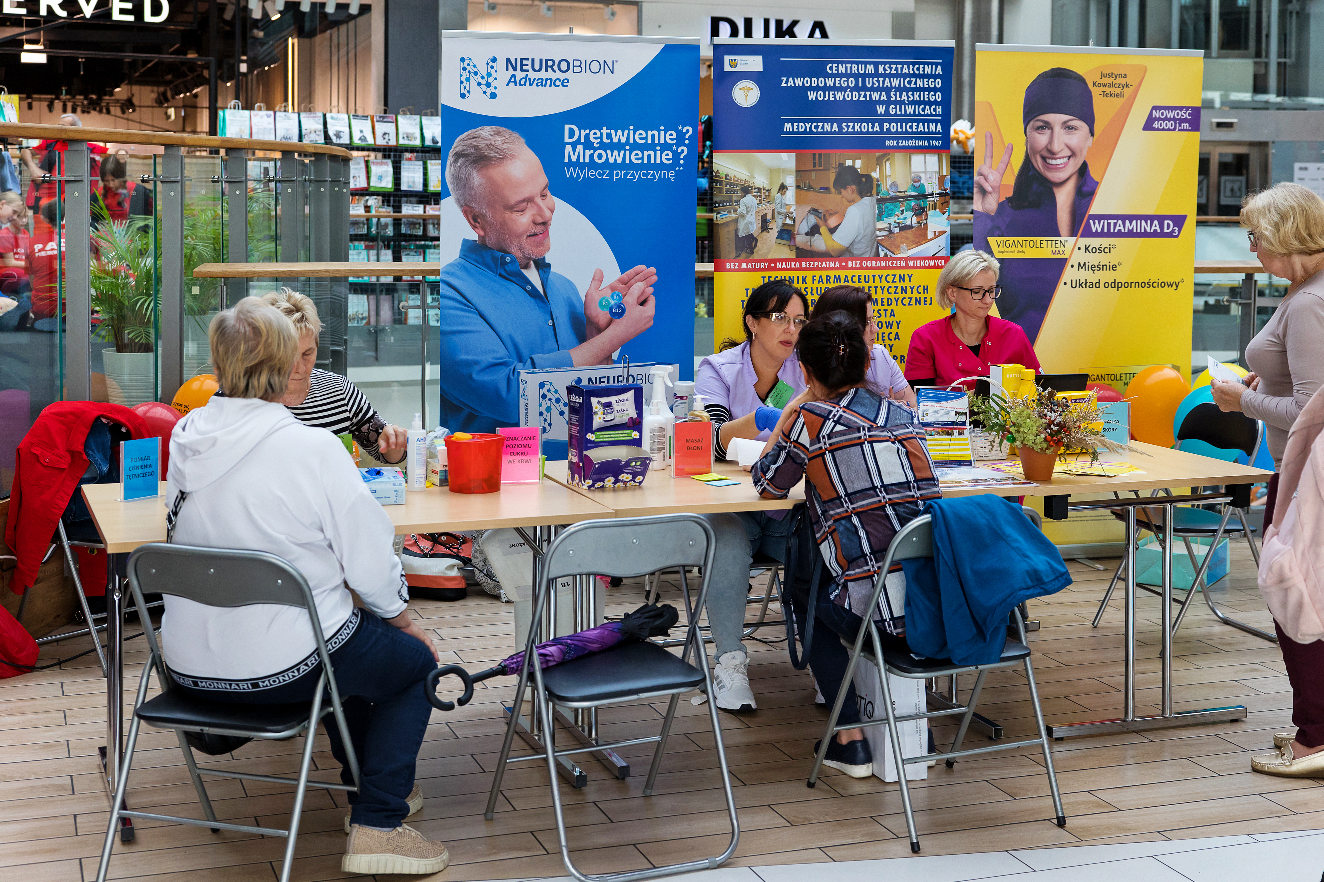 Fot. D.Nita-Garbiec/UM Gliwice seniorzy podczas prelekcji