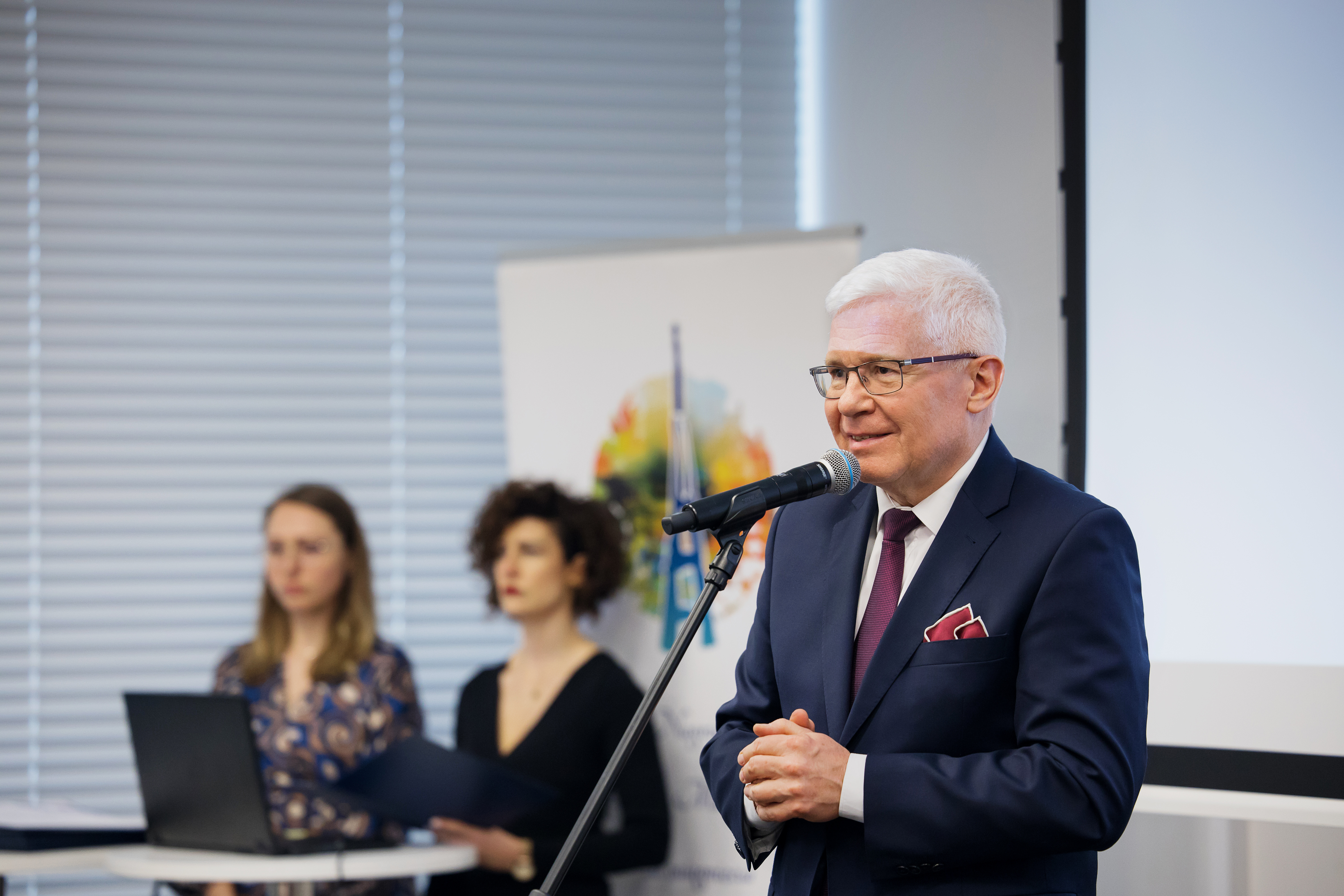 Fot. D. Nita-Garbiec/UM w Gliwicach Prezydent przy mikrofonie