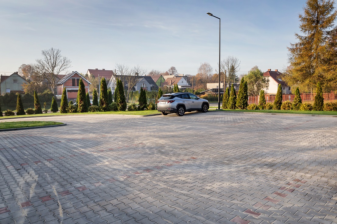 Fot. D.Nita-Garbiec/UM Gliwice Nowy parking na 33 miejsca przy ul. elsnera