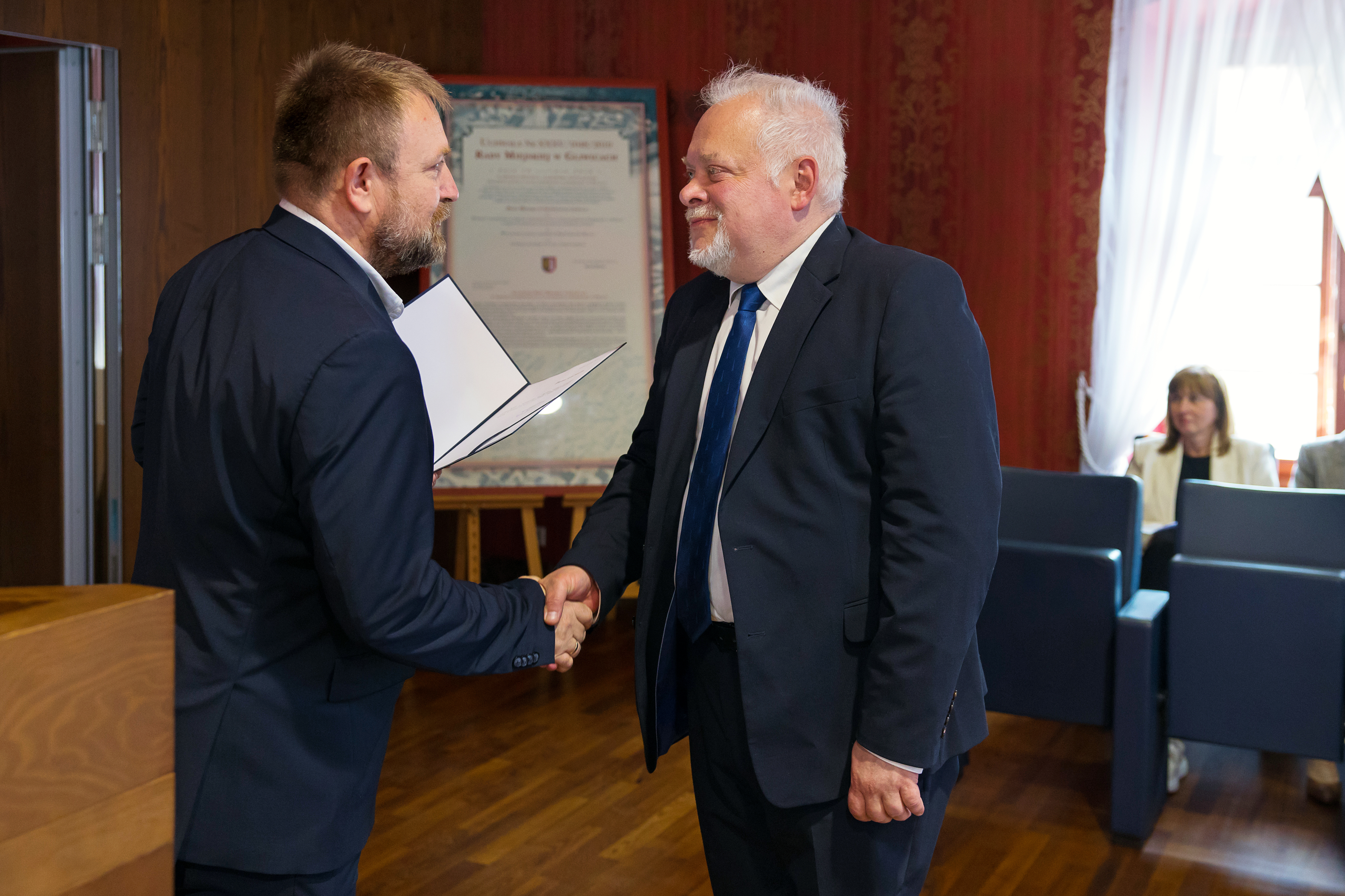 fot. D. Nita-Garbiec / UM w Gliwicach powołanie Zbigniewa Wygody na radnego Rady Miasta