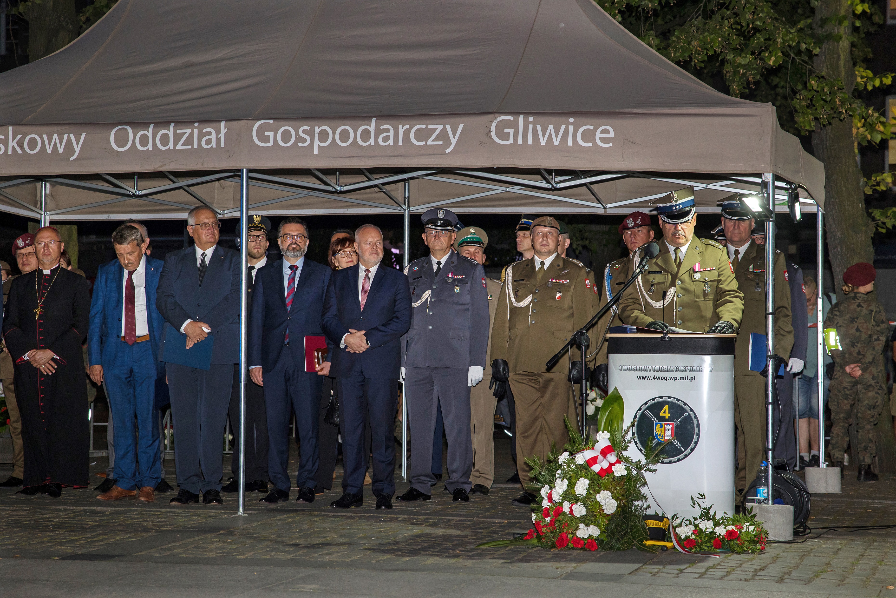Fot. D. Nita-Garbiec/ UM w Gliwicach Przedstawiciele armii i miasta