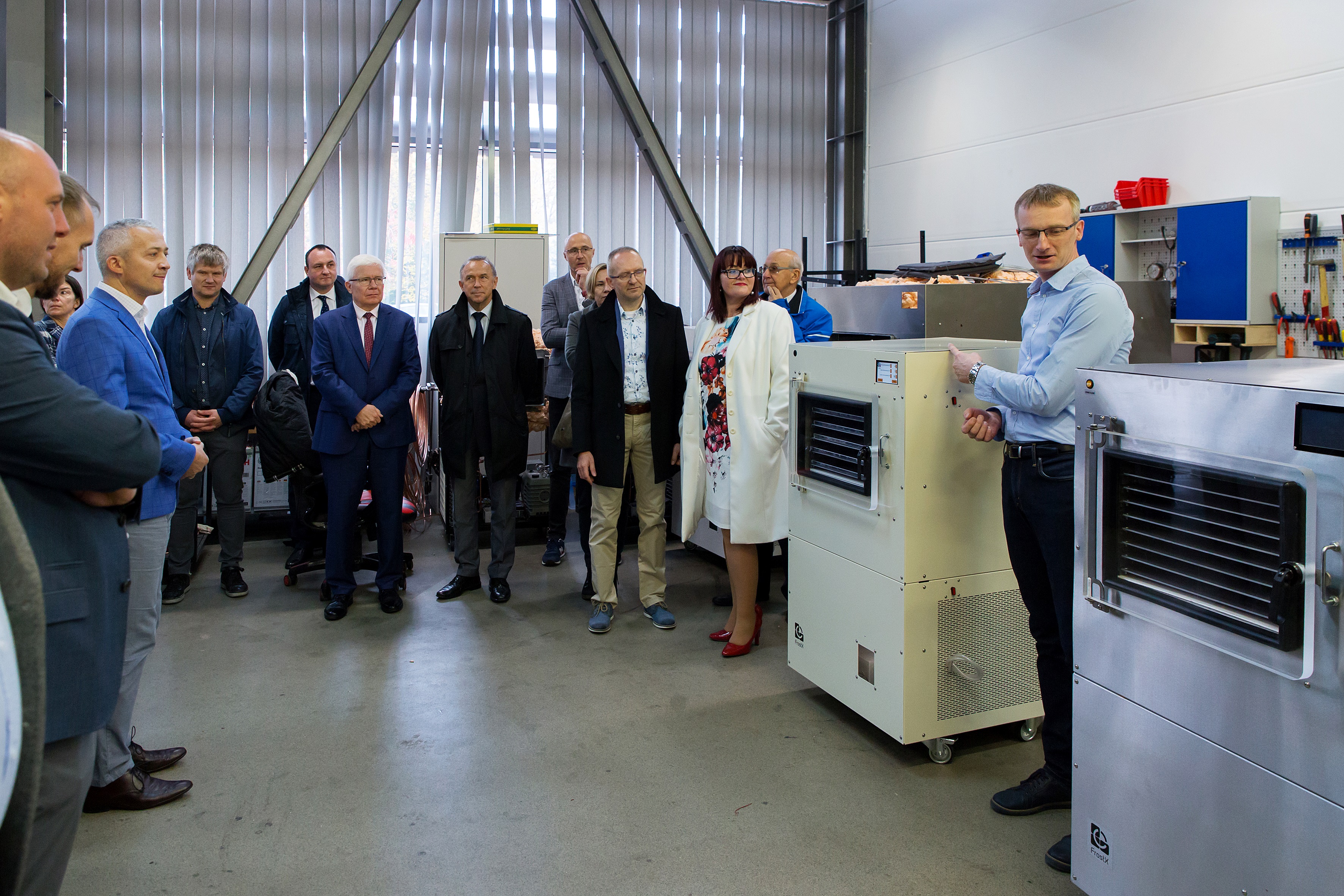 Fot. D. Nita-Garbiec/ UM w Gliwicach Prezentacja jednej z firm powstałych w Technoparku
