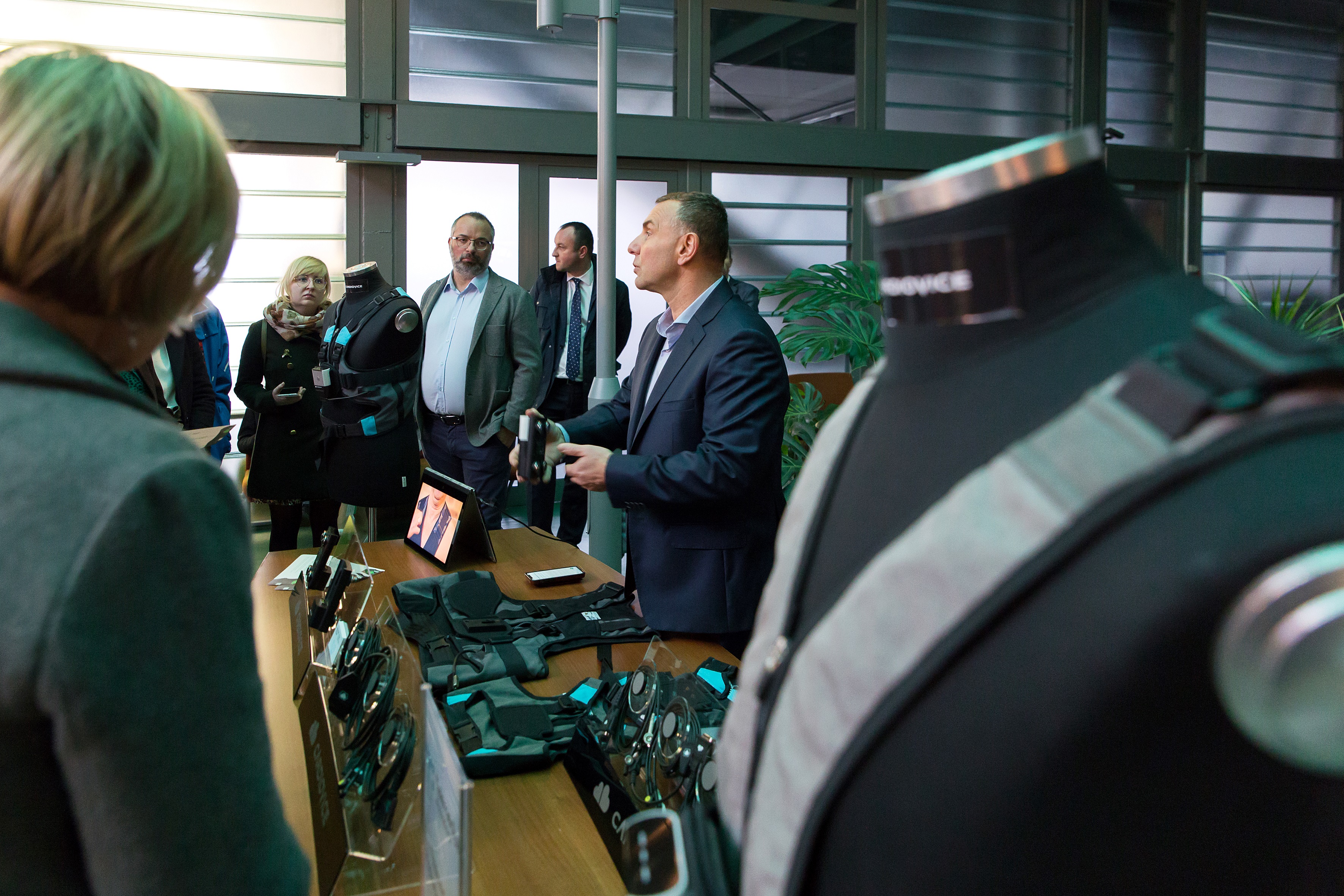Fot. D. Nita-Garbiec/ UM w Gliwicach Stoisko jednej z firm powstałych w Technoparku