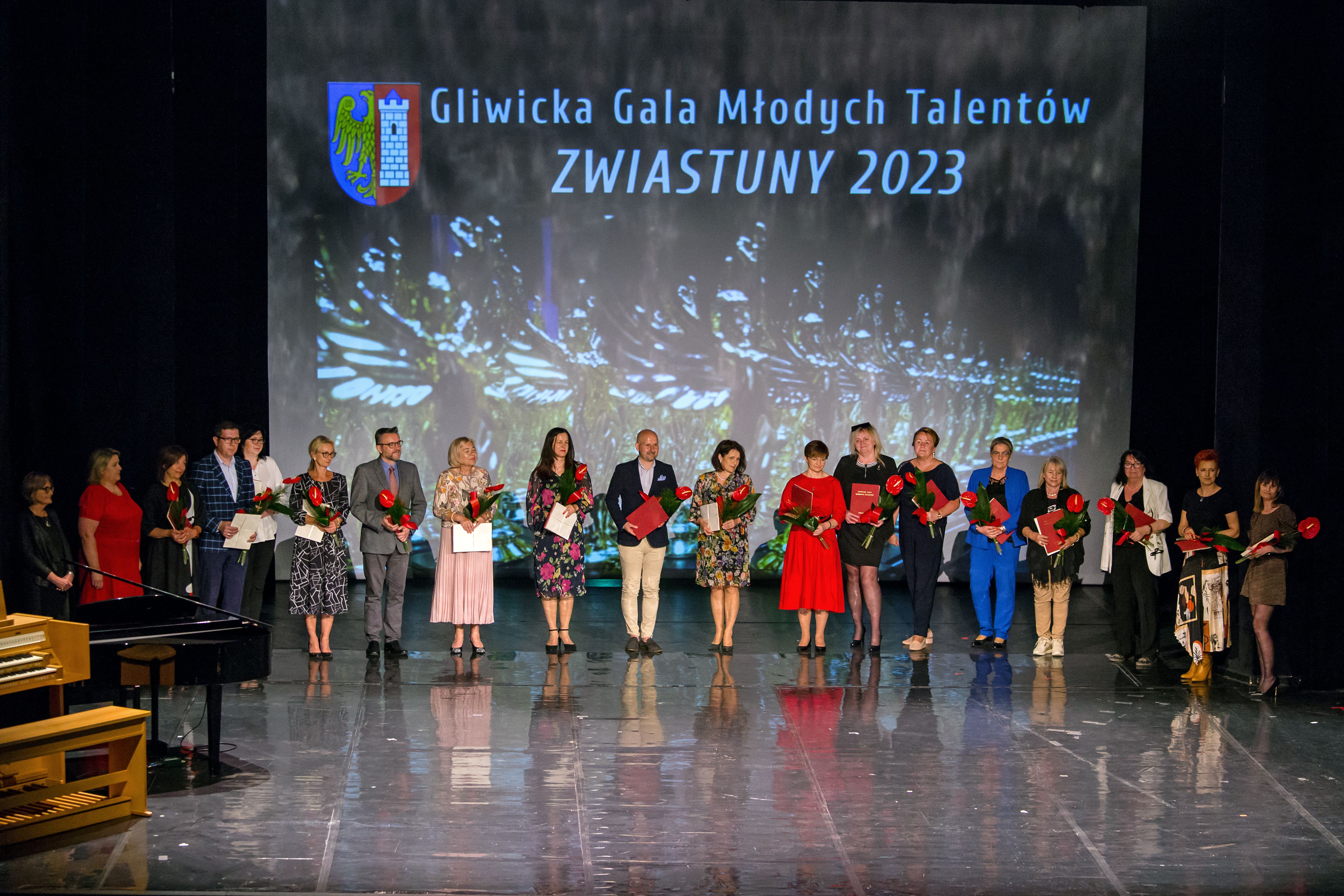 Fot. D. Nita-Garbiec/UM w Gliwicach Wyróżnieni nauczyciele i dyrektorzy
