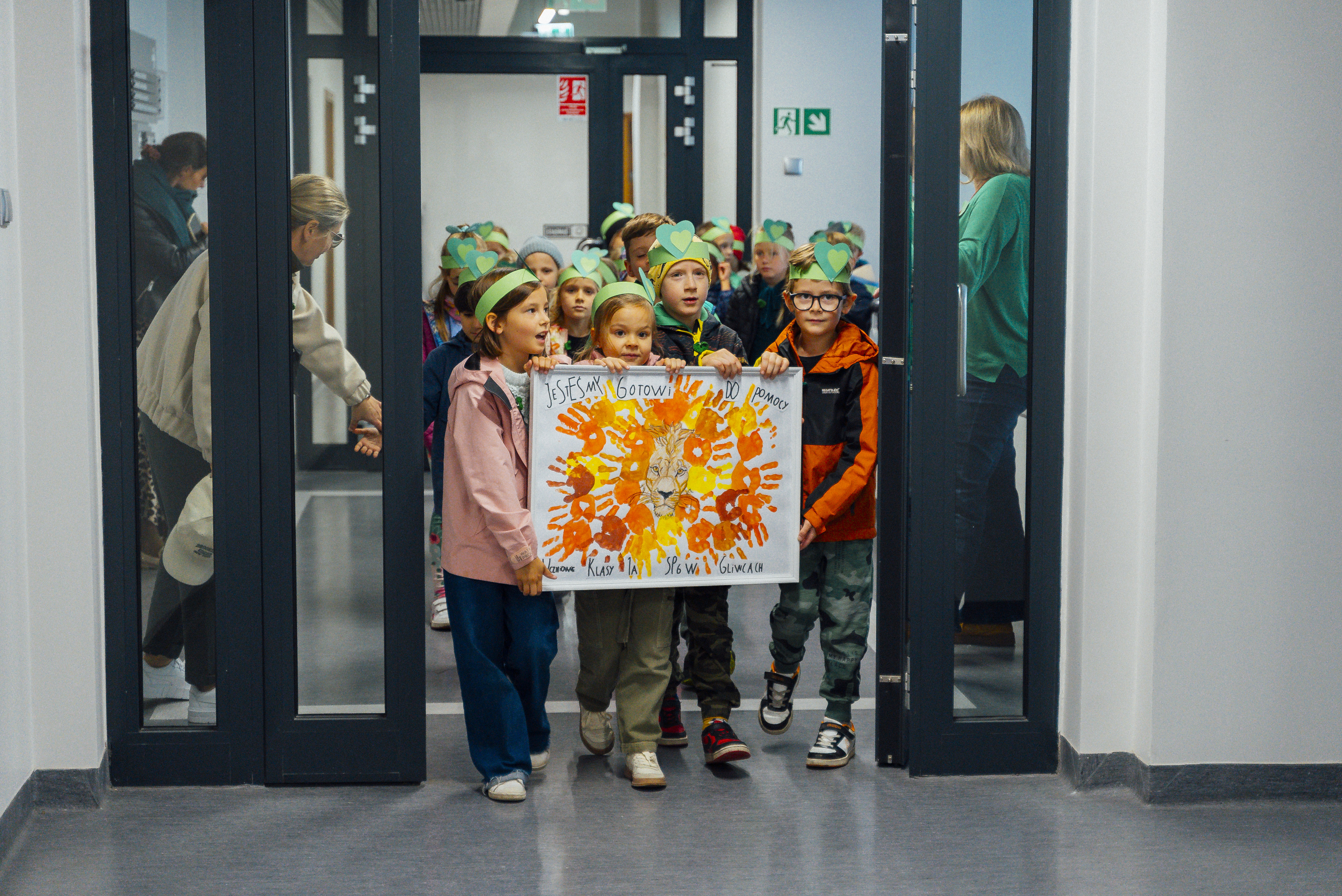 Fot. M.Baranowski/UM Gliwice dzieci z obrazem