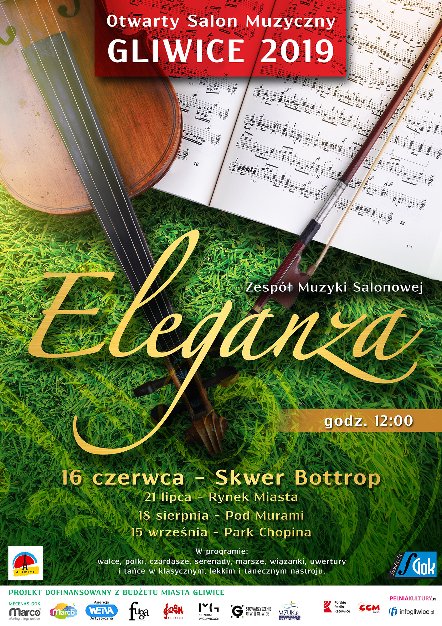 plakat Otwratego Salonu Muzycznego