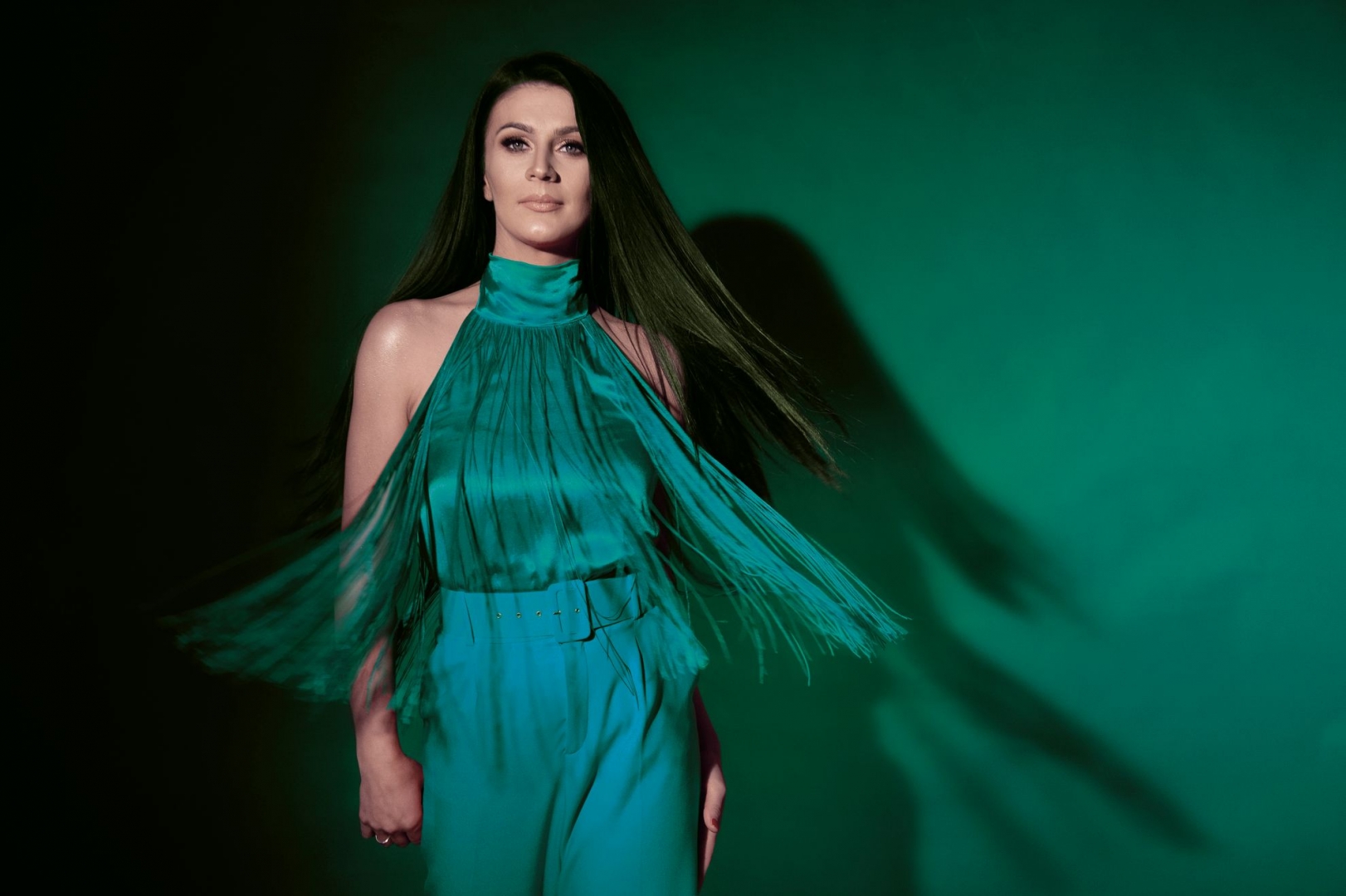 Marcelina gawron wystąpi na festiwalu Jazz w Ruinach (fot. materiały organizatora) kobieta w zieleni