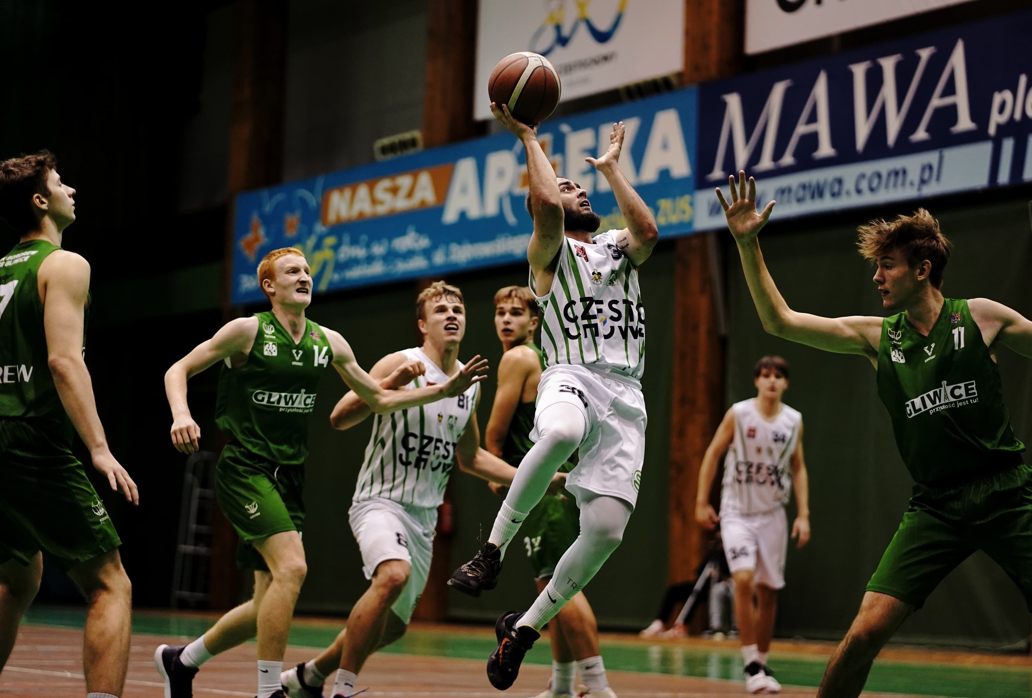 Fot. GTK Gliwice Mecz 2 Ligi Męskiej pomiędzy AZS Częstochowa i Akademią GTK Gliwice