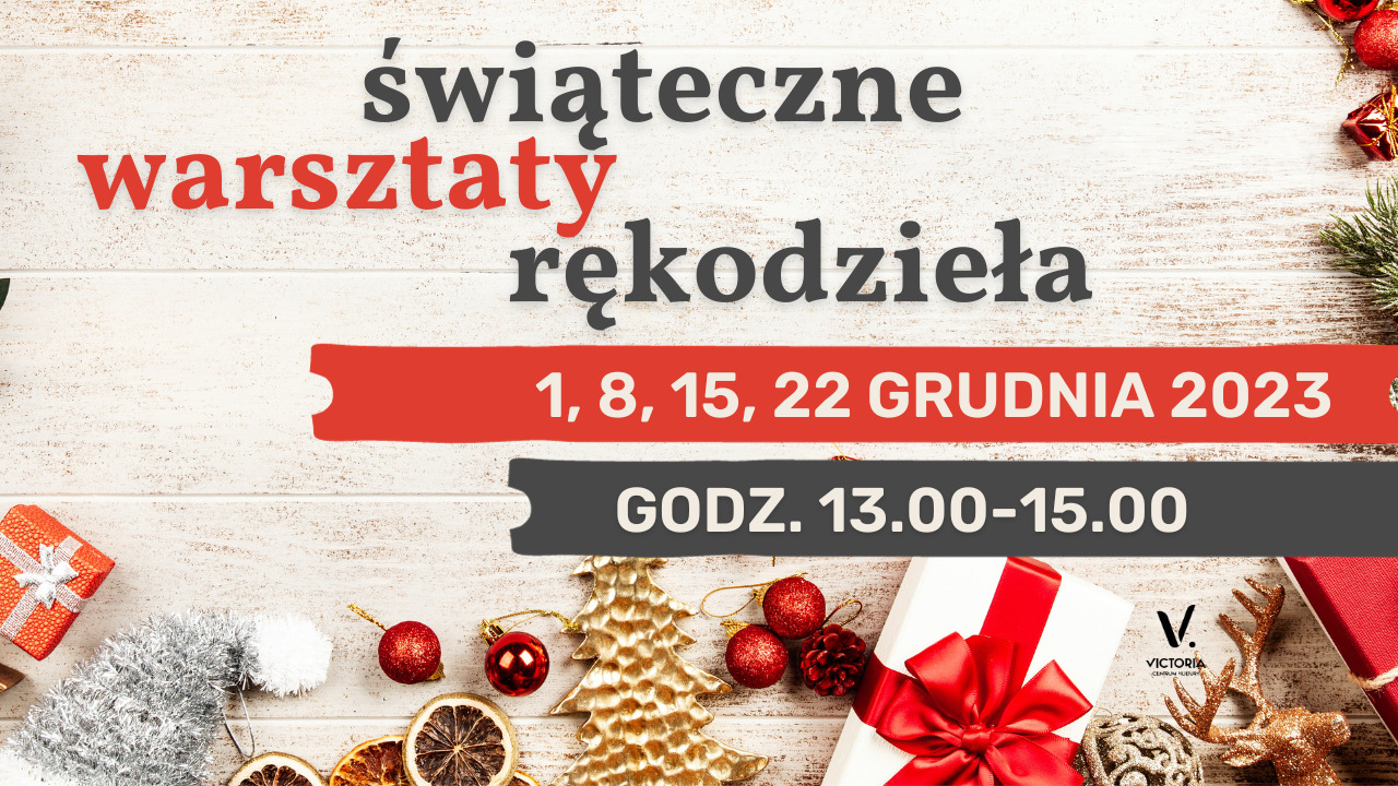 Fot. materiały CKV Plakat promujący warsztaty w CKV