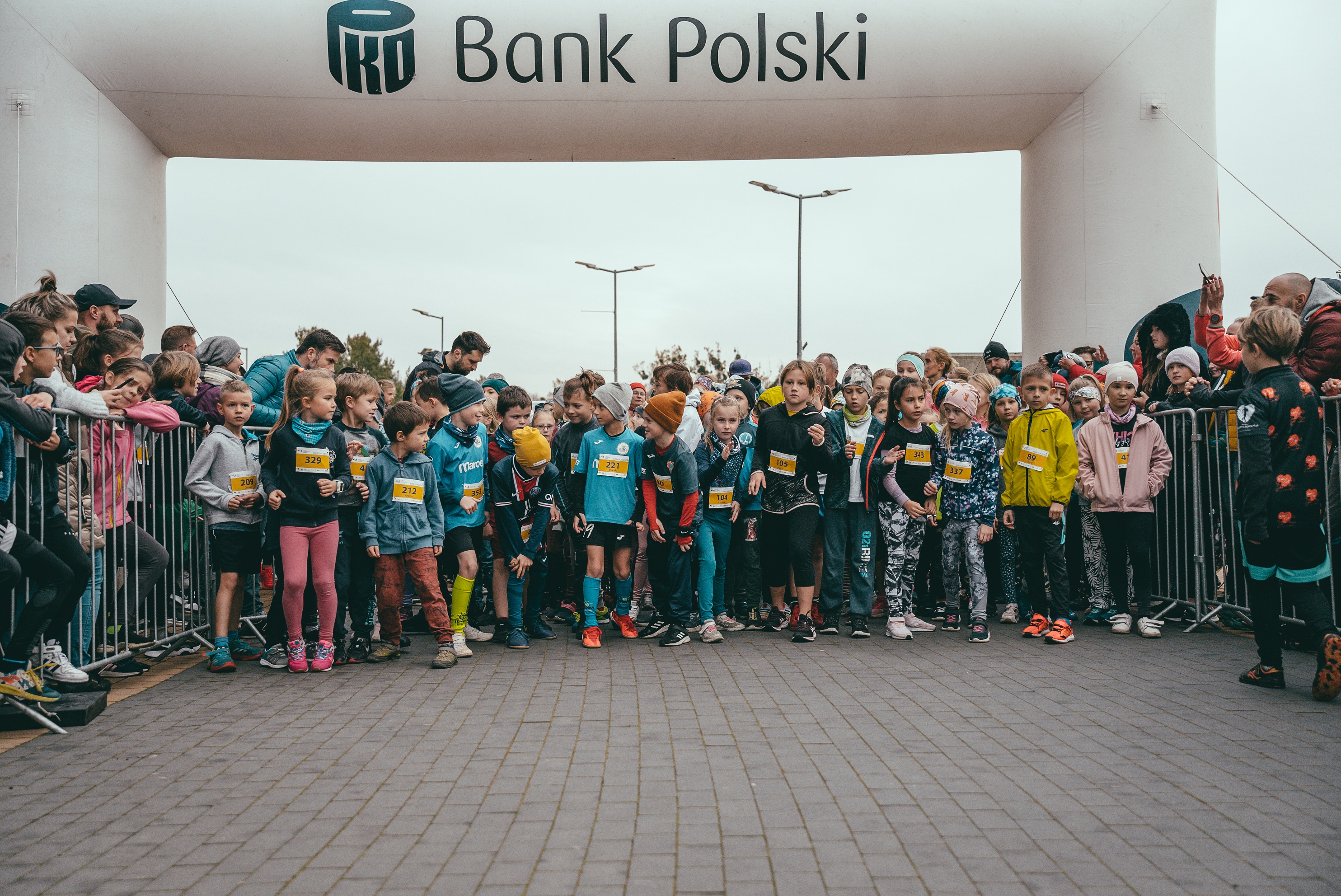 Fot. M. Baranowski/ UM w Gliwicach Dzieci przed startem