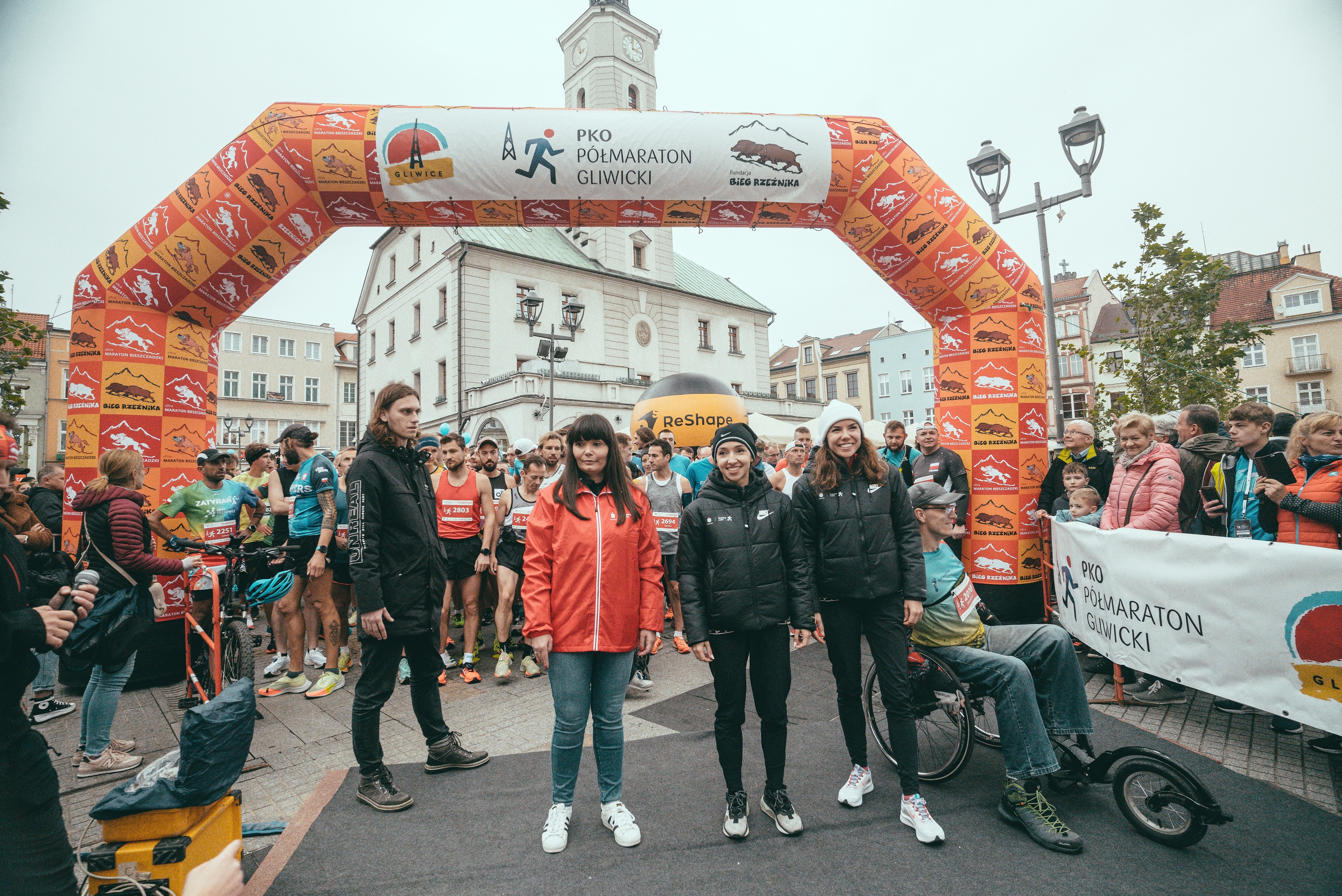 Fot. M. Baranowski/ UM w Gliwicach Zawodnicy przed startem