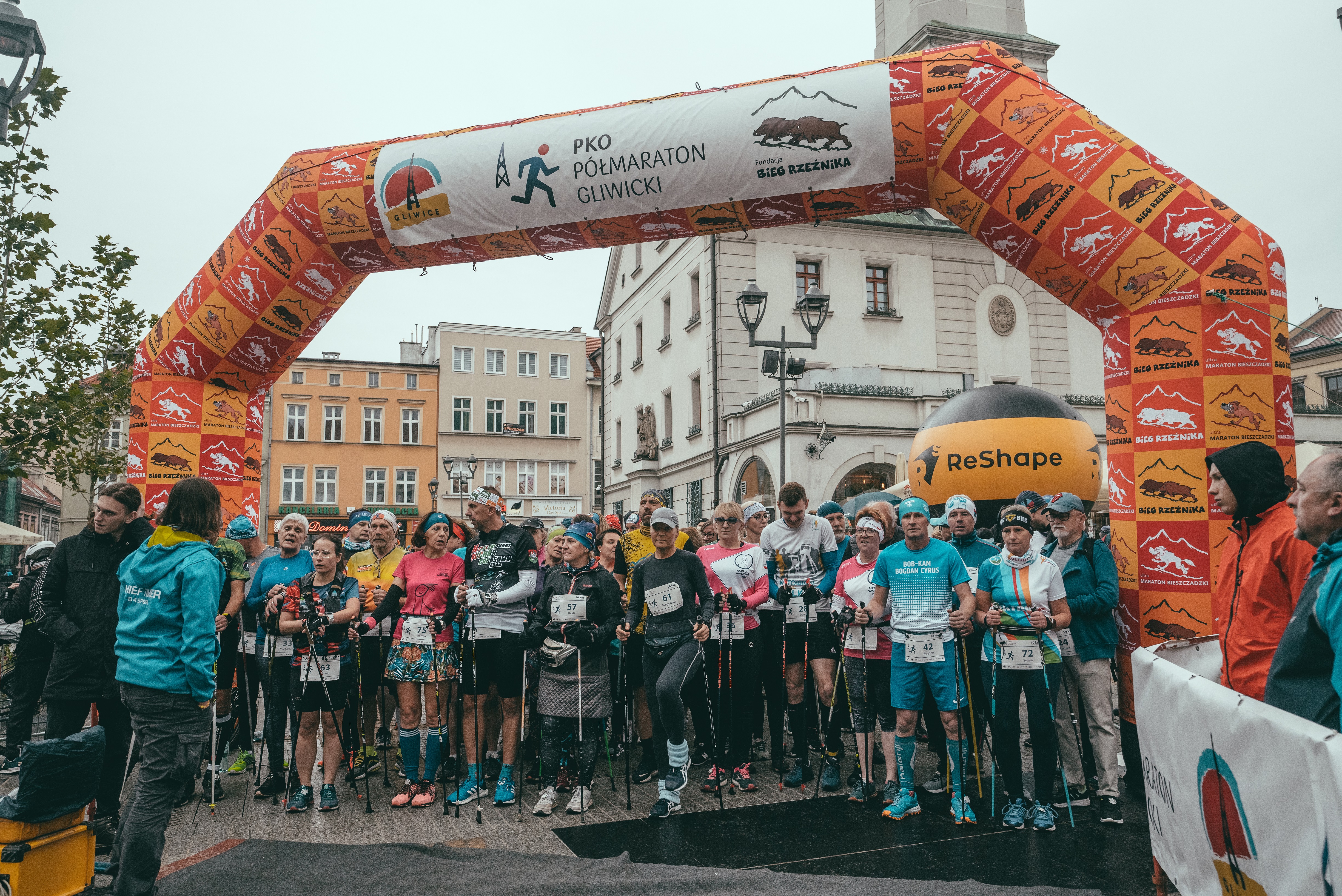 Fot. M. Baranowski/ UM w Gliwicach Zawodnicy przed startem