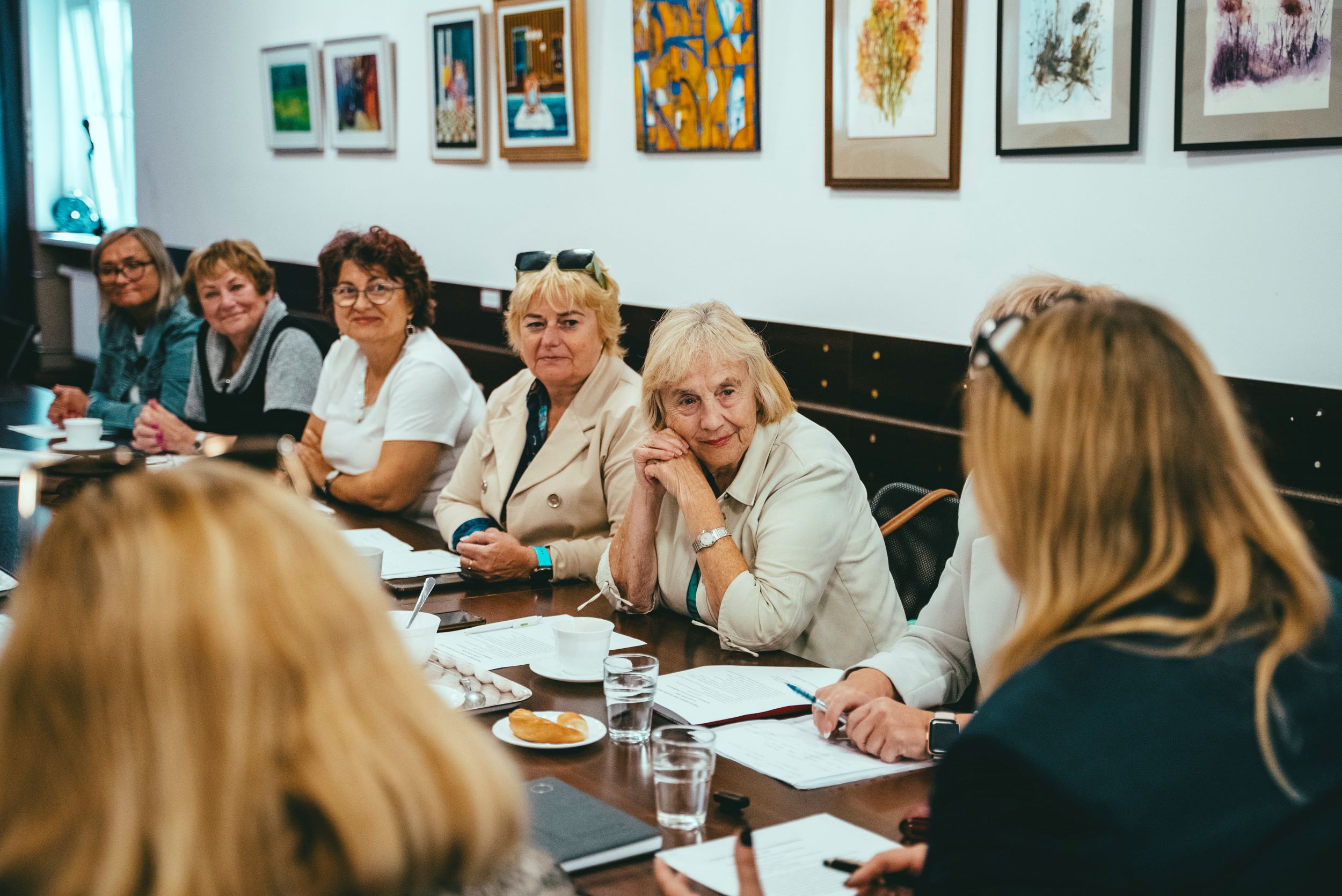 Fot. M. Baranowski/ UM Gliwice Prezydent Gliwic na spotkaniu z Radą Seniorów