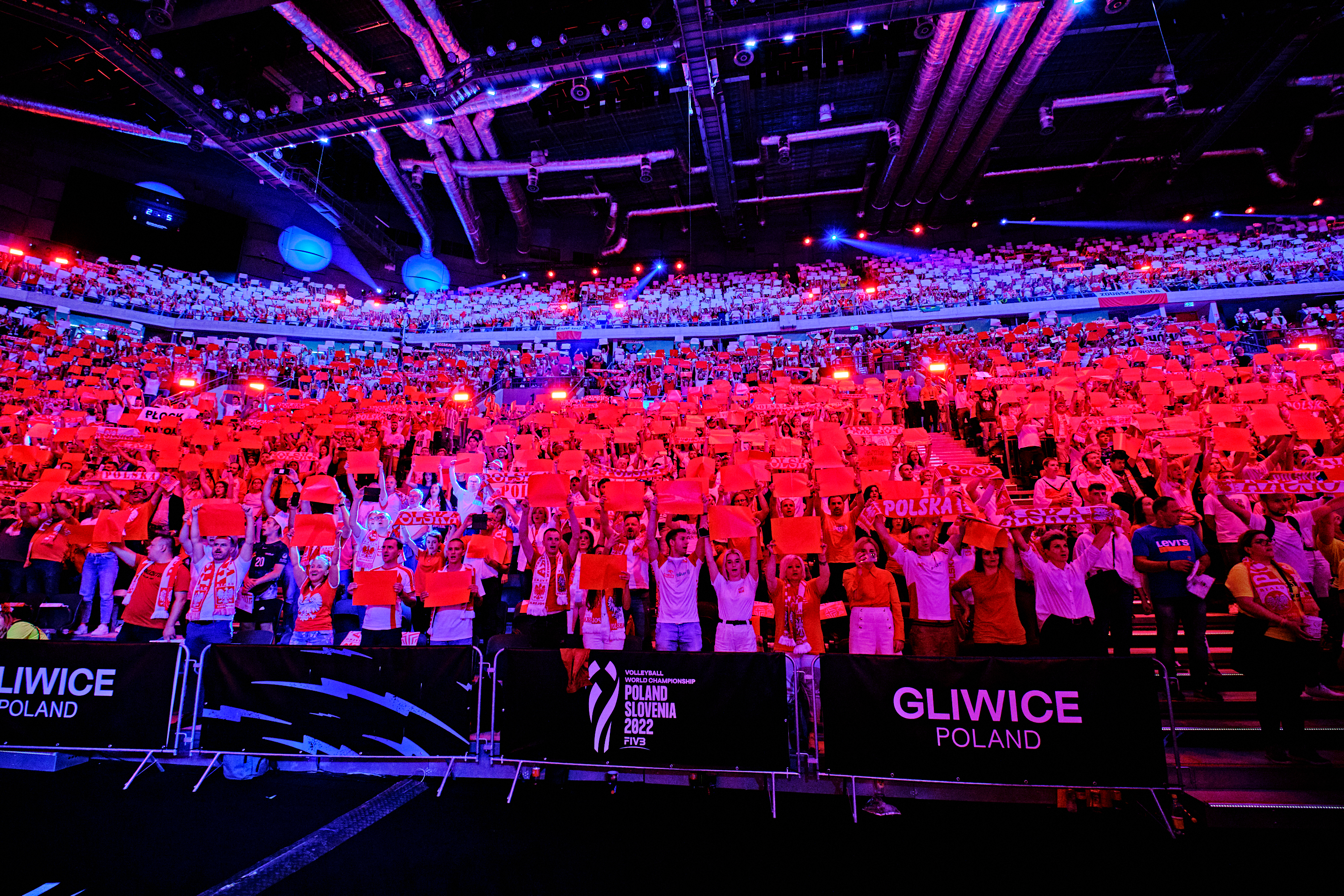 fot. M. Buksa / UM w Gliwicach mecz Polaków o półfinał w Arenie Gliwice