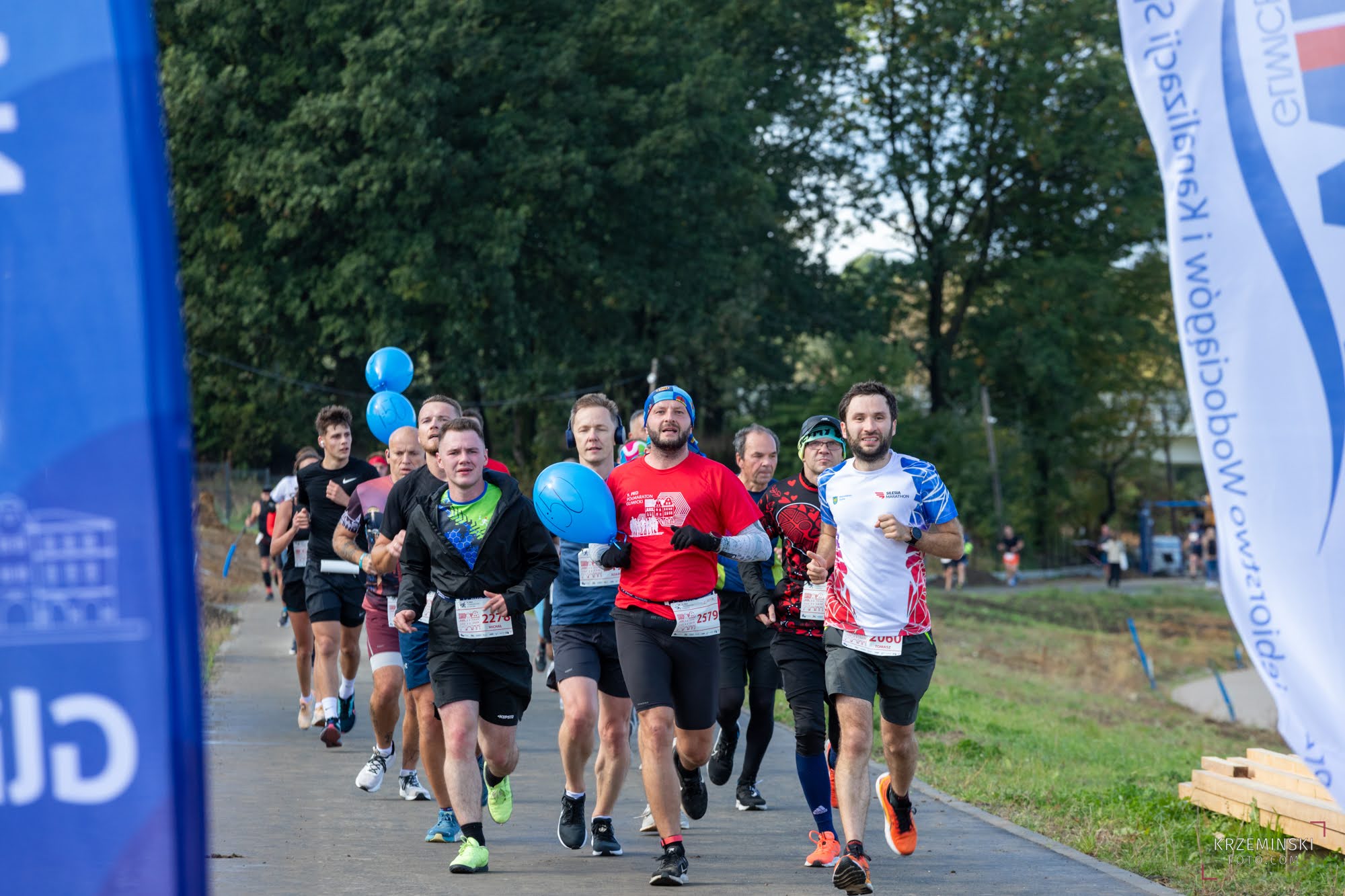 fot. K. Krzemiński półmaraton gliwicki