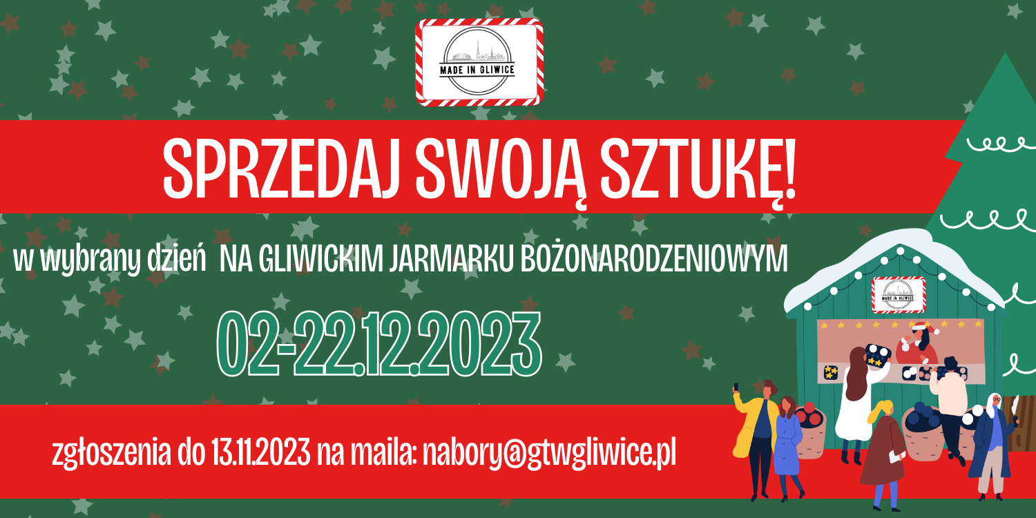Fot. materiały organizatora Baner informujący o naborze twórców