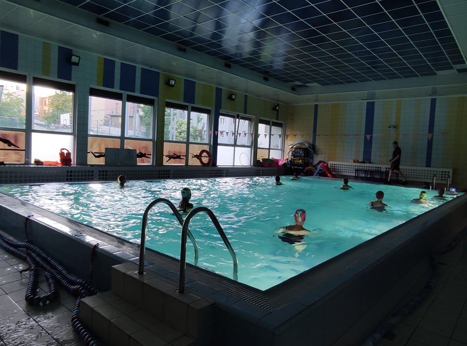 aquaareobik na basenie