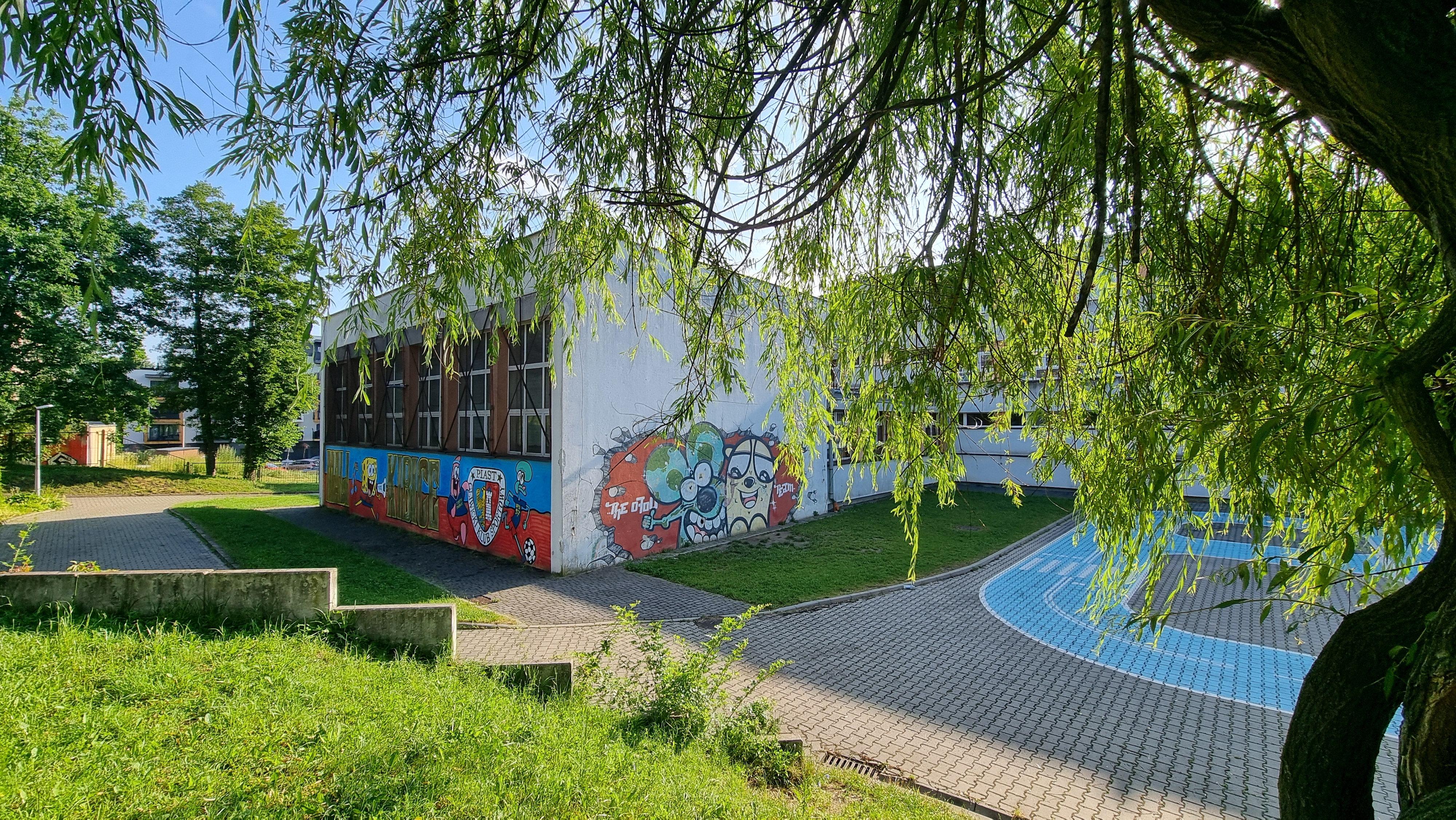 Sala gimnastyczna przy ZSP nr 15