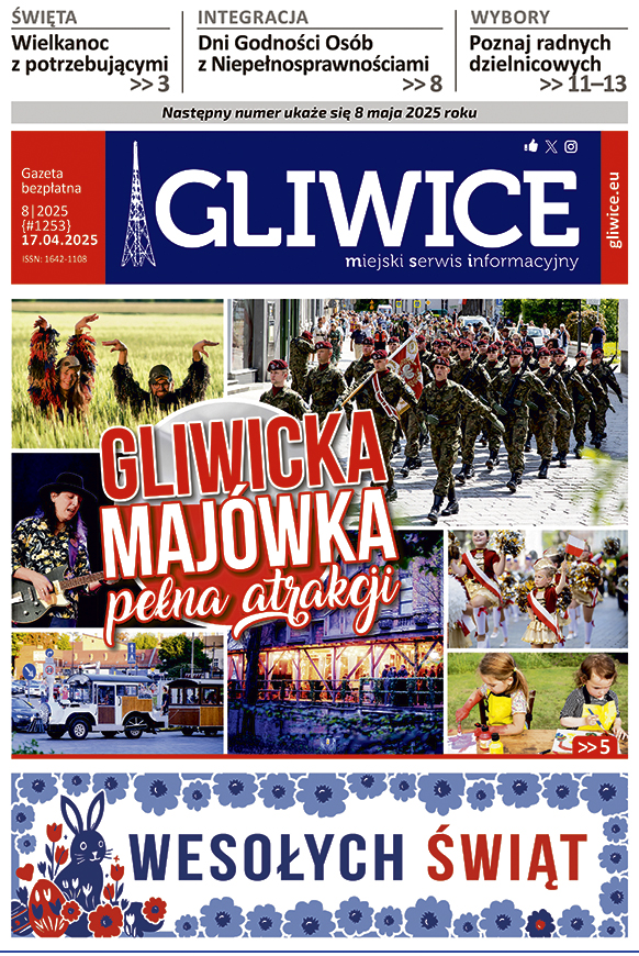 Miejski Serwis Informacyjny - Gliwice, nr 8/2025 z 17 kwietnia 2025 r.