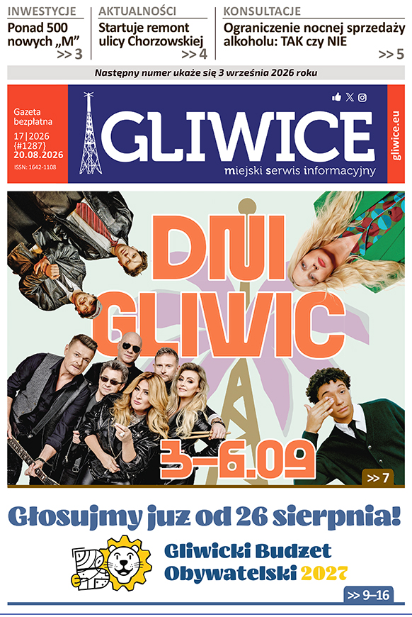 Miejski Serwis Informacyjny – Gliwice, nr 17/2026 z 20 sierpnia 2026 r.
