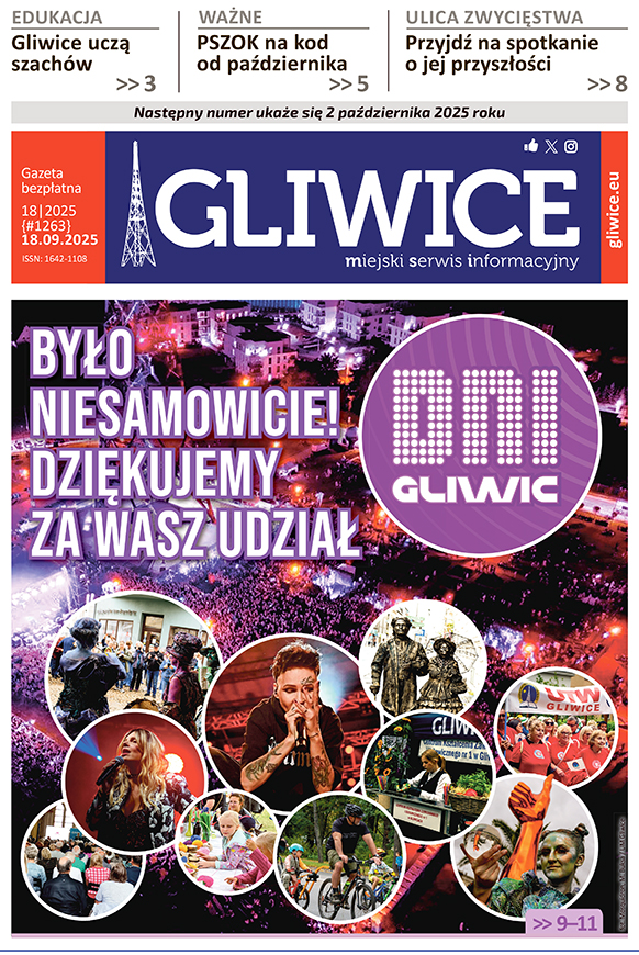 Miejski Serwis Informacyjny - Gliwice, nr 18/2025 z 18 września 2025 r.