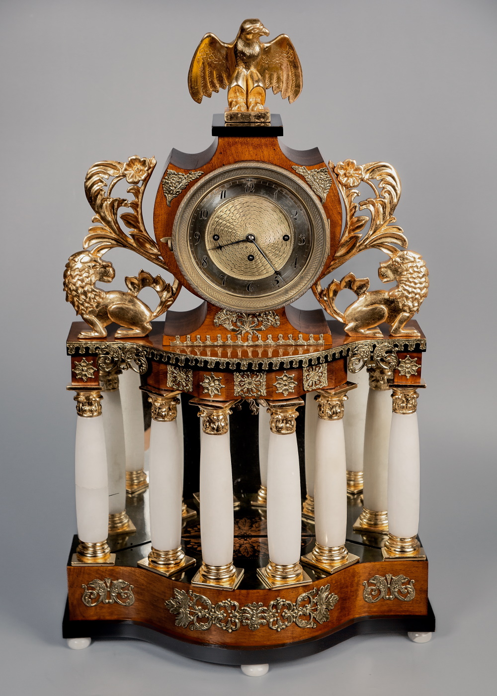 Zegar kominkowy, Wiedeń, 1 ćwierć XIX w., Muzeum w Gliwicach, fot. A. Stefański