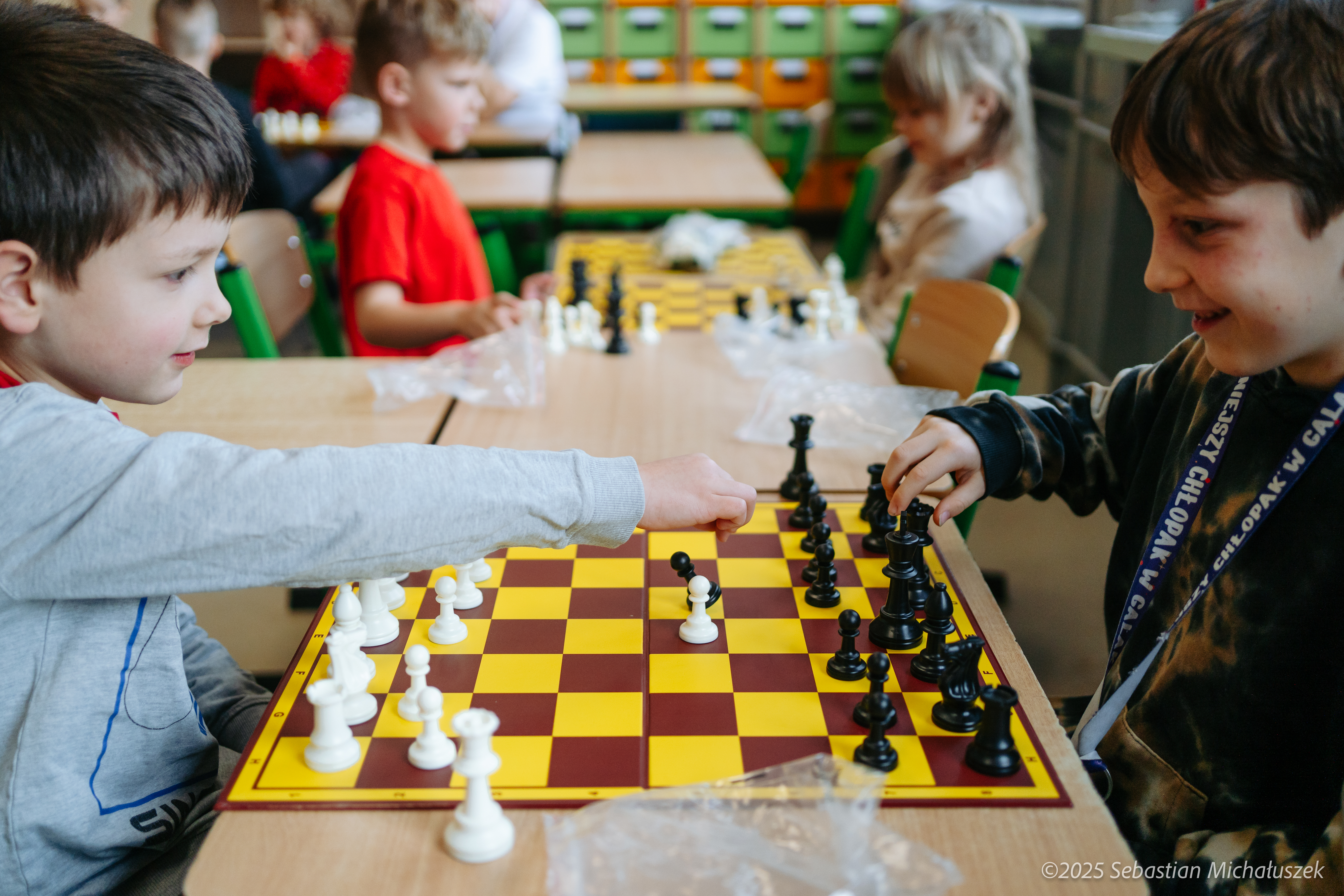 "Gliwice uczą szachów" w Szkole Podstawowej nr 6 w ZSPO