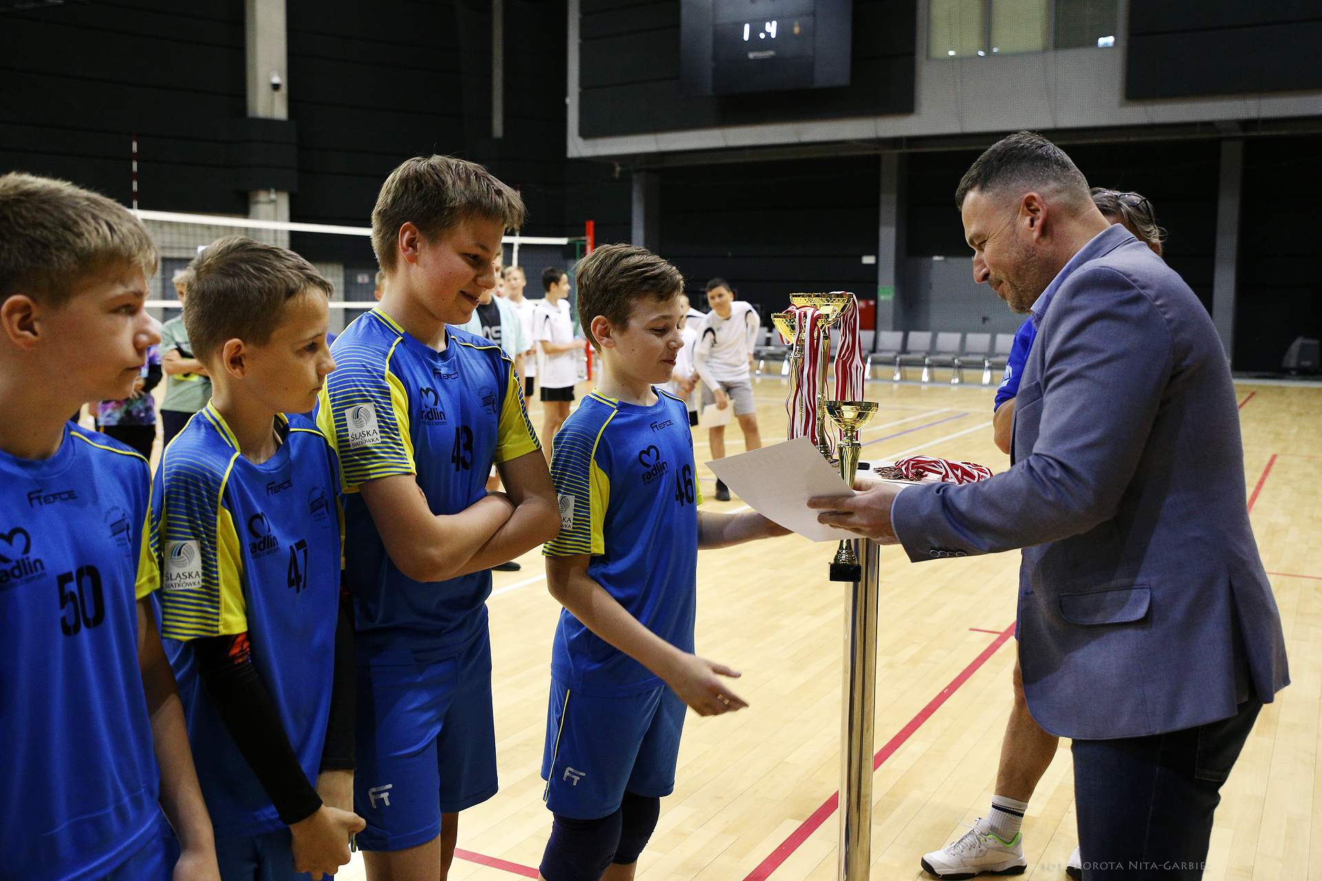 Finały wojewódzkie w piłce siatkowei i piłce ręcznej Szkolnego Związku Sportowego w hali Arena Gliwice Finały wojewódzkie w piłce siatkowei i piłce ręcznej Szkolnego Związku Sportowego w hali Arena Gliwice