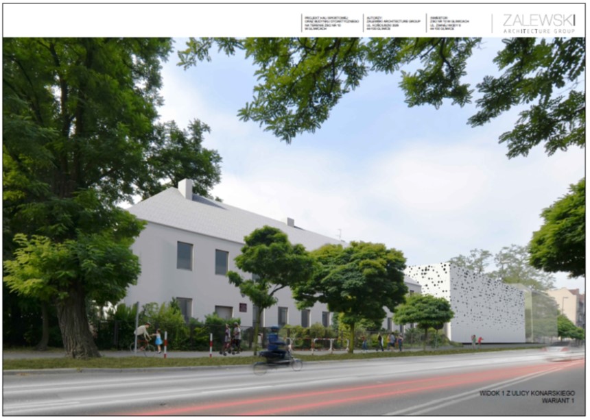 Koncepcja rozbudowy I LO z roku 2014 - Zalewski Architecture Group Koncepcja rozbudowy I LO z roku 2014 - Zalewski Architecture Group