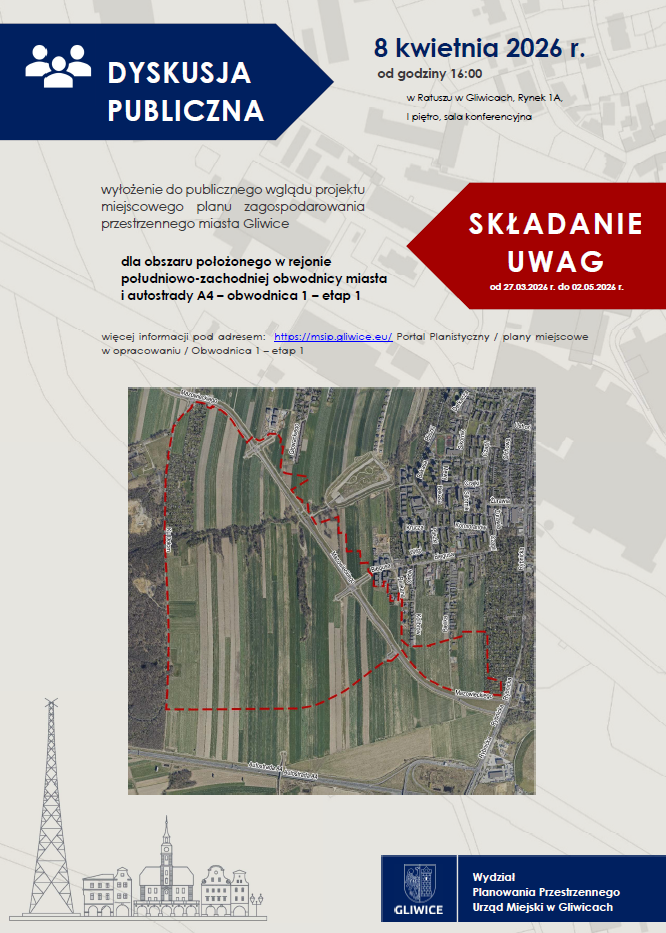 dyskusja publiczna odbędzie się 8 kwietnia