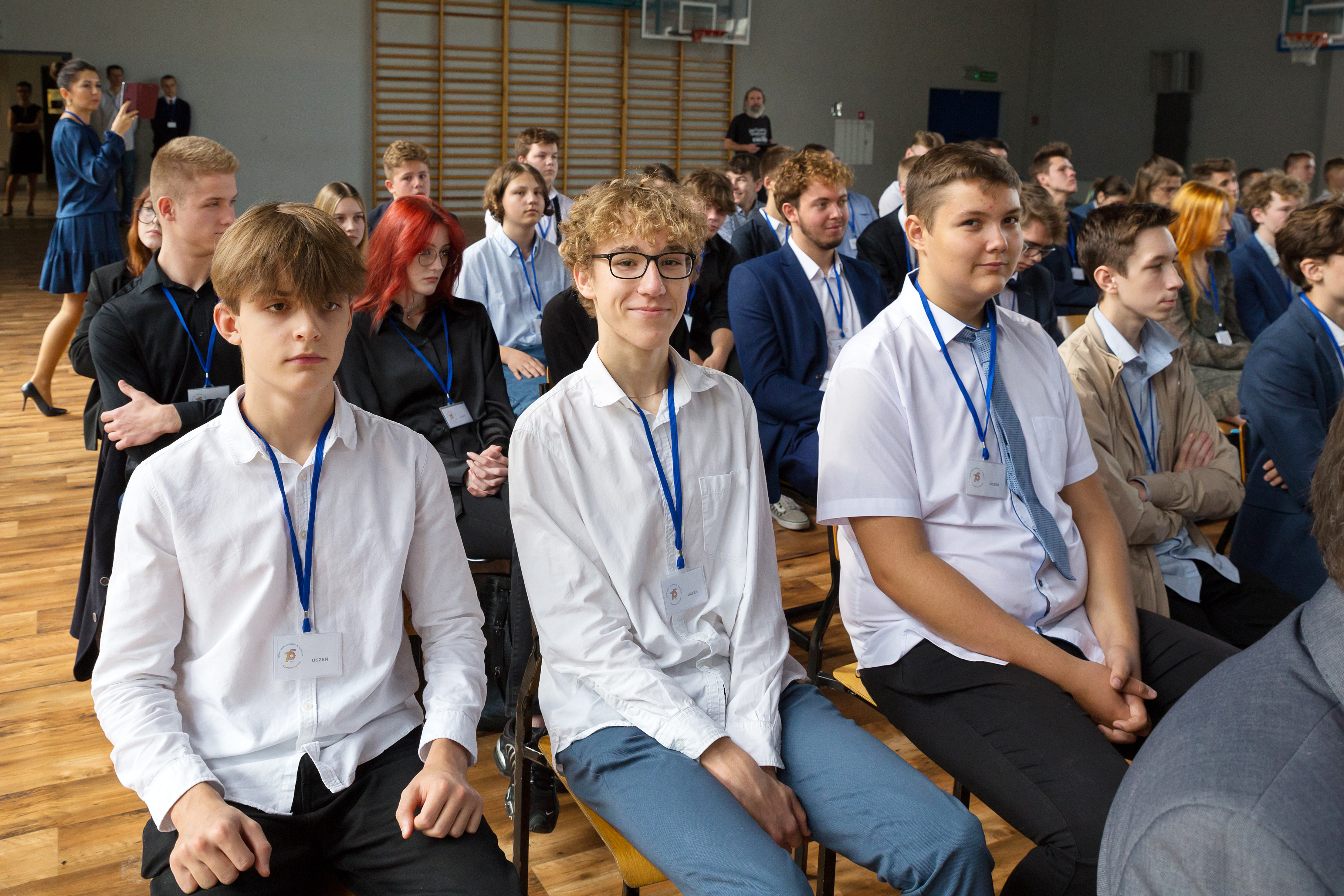 Fot. D.Nita-Garbiec/UM Gliwice uczniowie podczas uroczystości