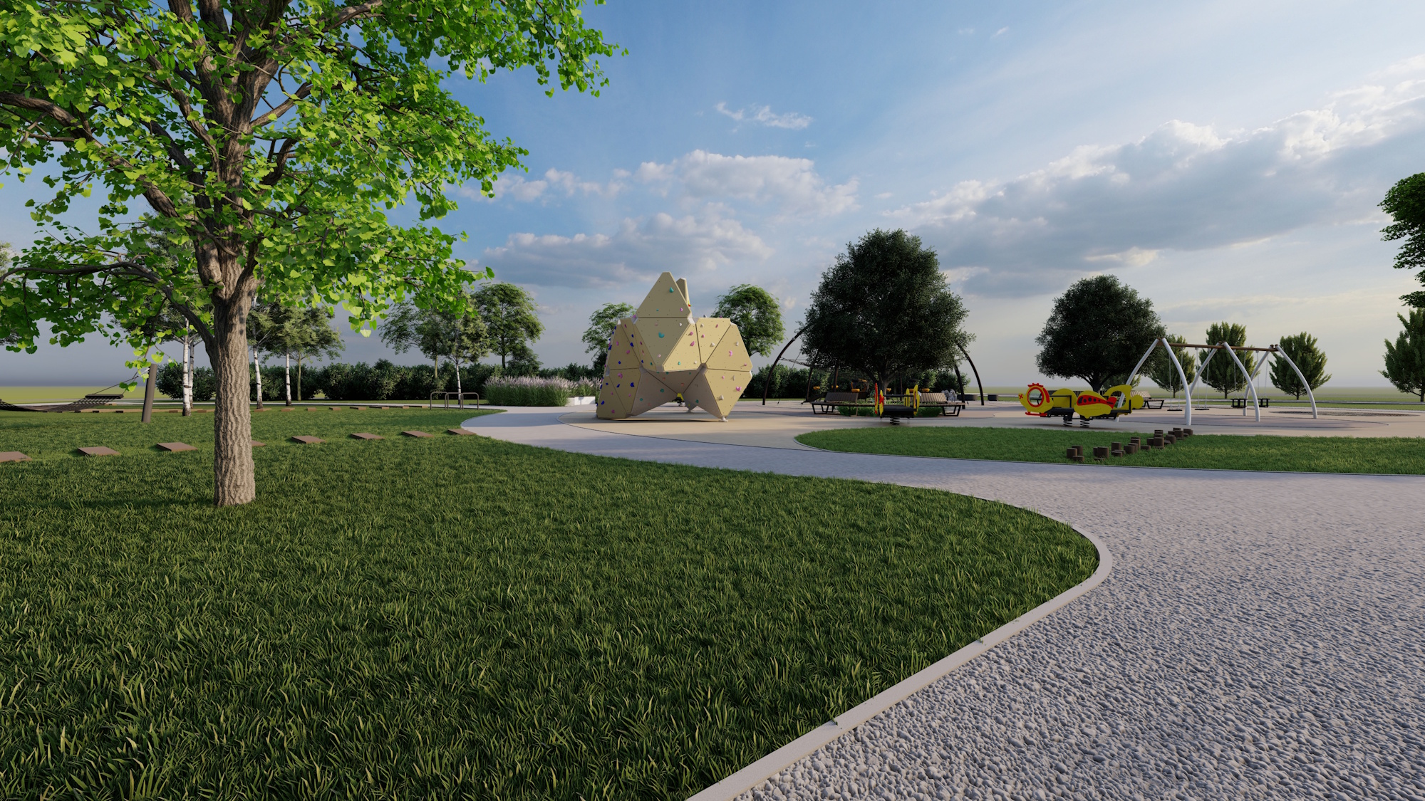 Wizualizacja Parku Południowego