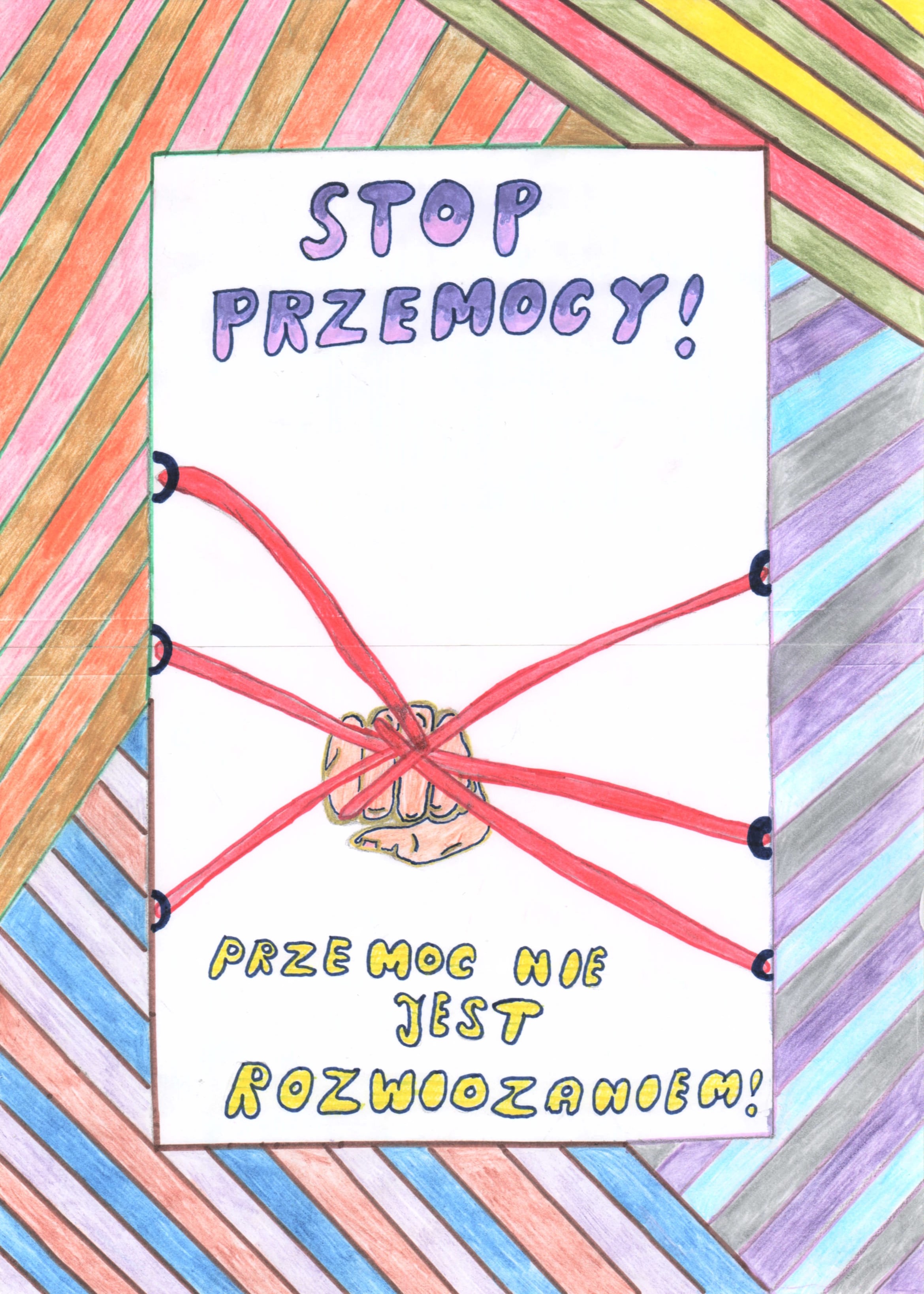PRZEMOC NIE JEST ROZWIĄZANIEM! PRZEMOC NIE JEST ROZWIĄZANIEM!