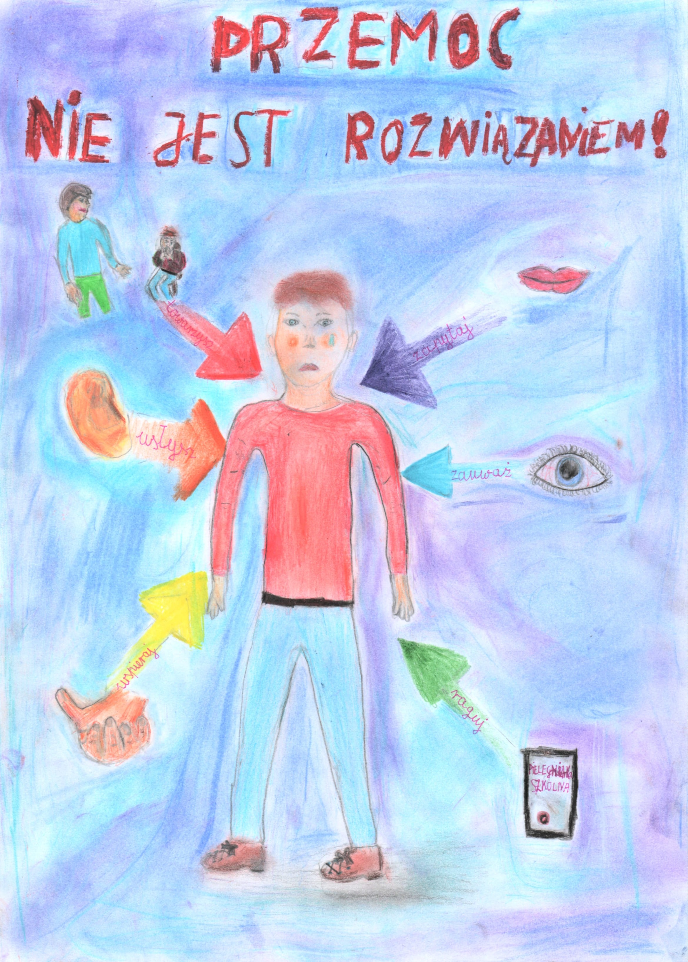 PRZEMOC NIE JEST ROZWIĄZANIEM! PRZEMOC NIE JEST ROZWIĄZANIEM!