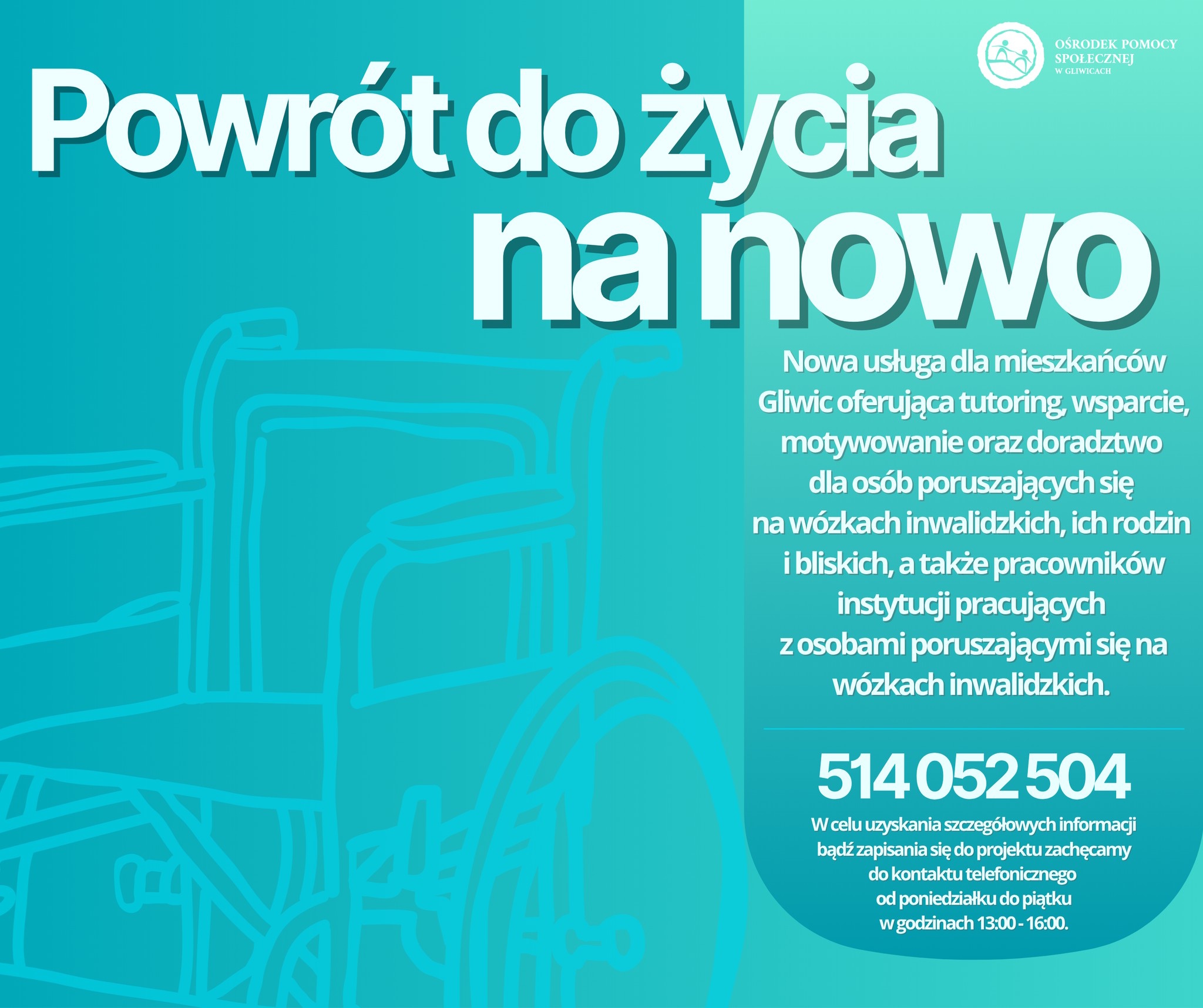 Baner promujący usługę