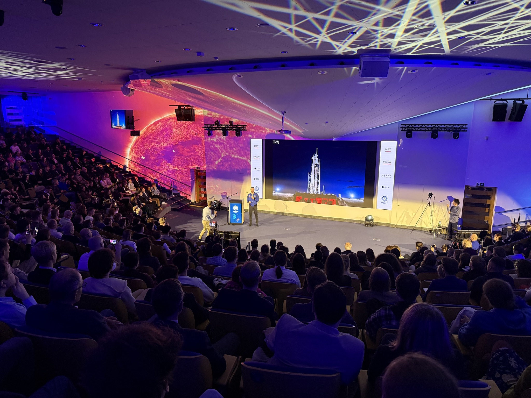 Sławosz Uznański-Wiśniewski na Politechnice Śląskiej