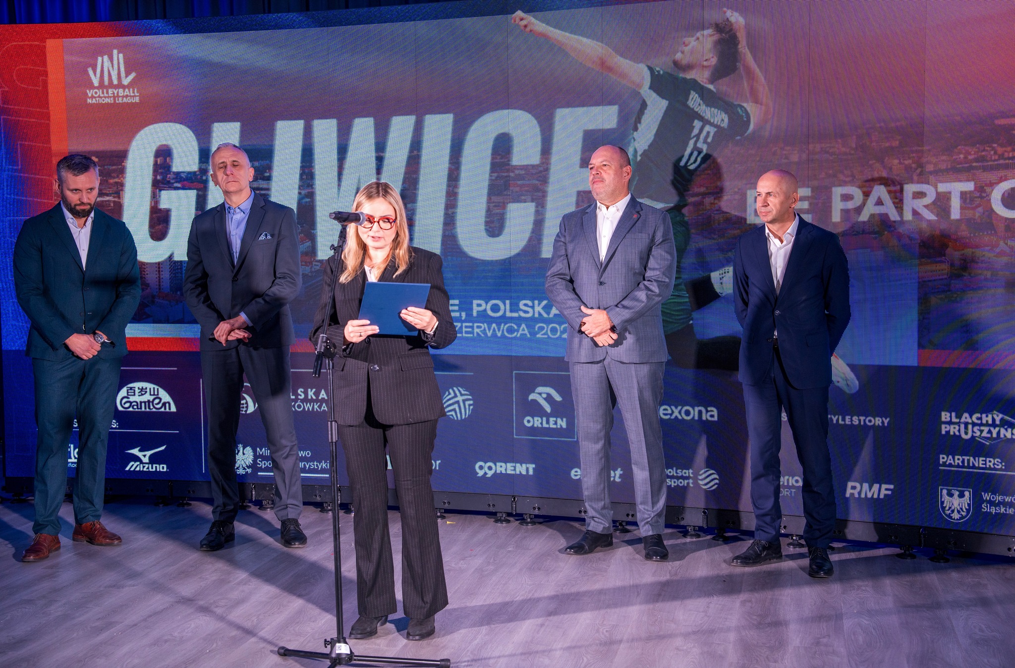 Konferencja prasowa w PreZero Arenie Gliwice