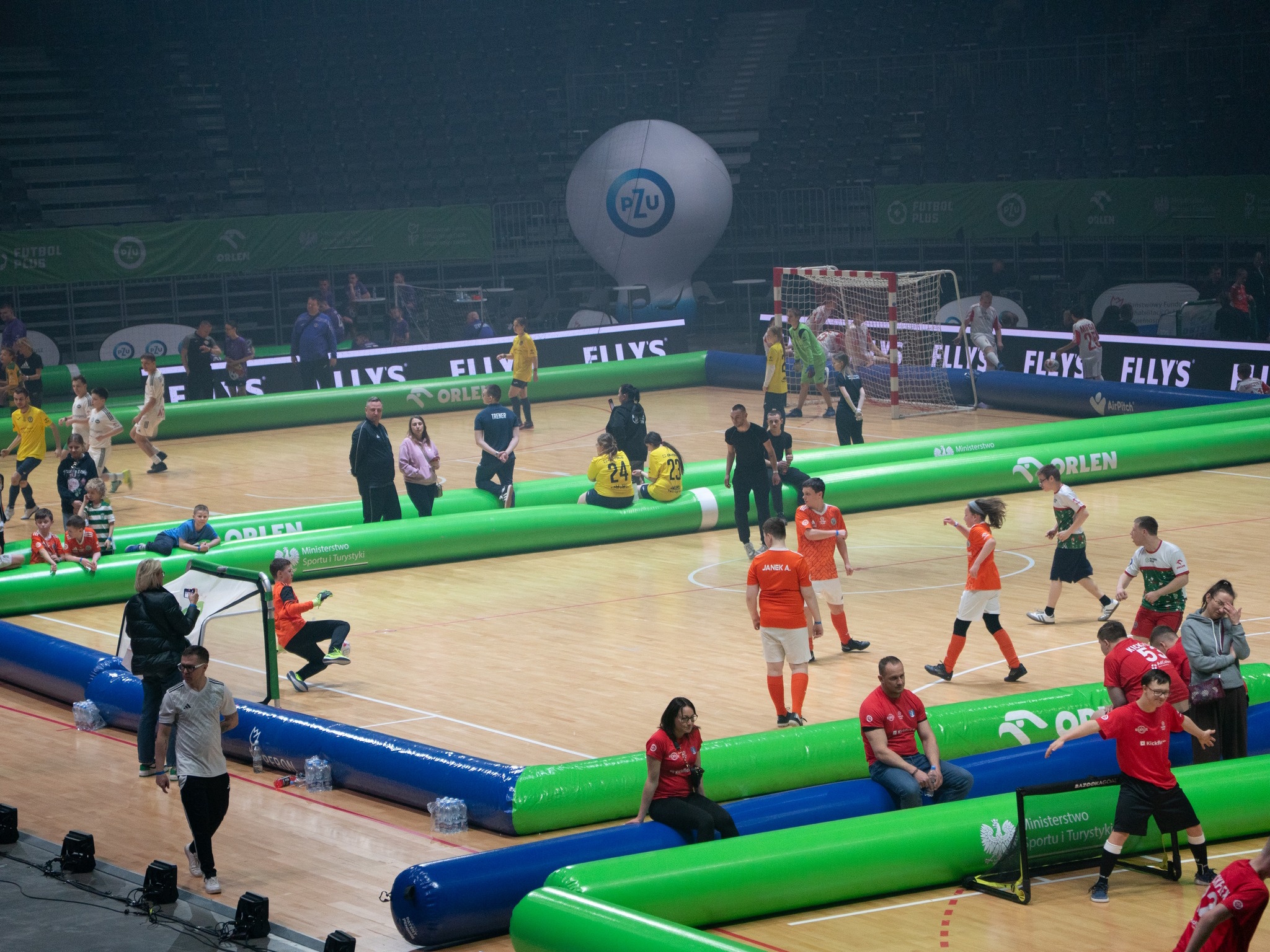 Mecz dla dzieci z niepełnosprawnościami