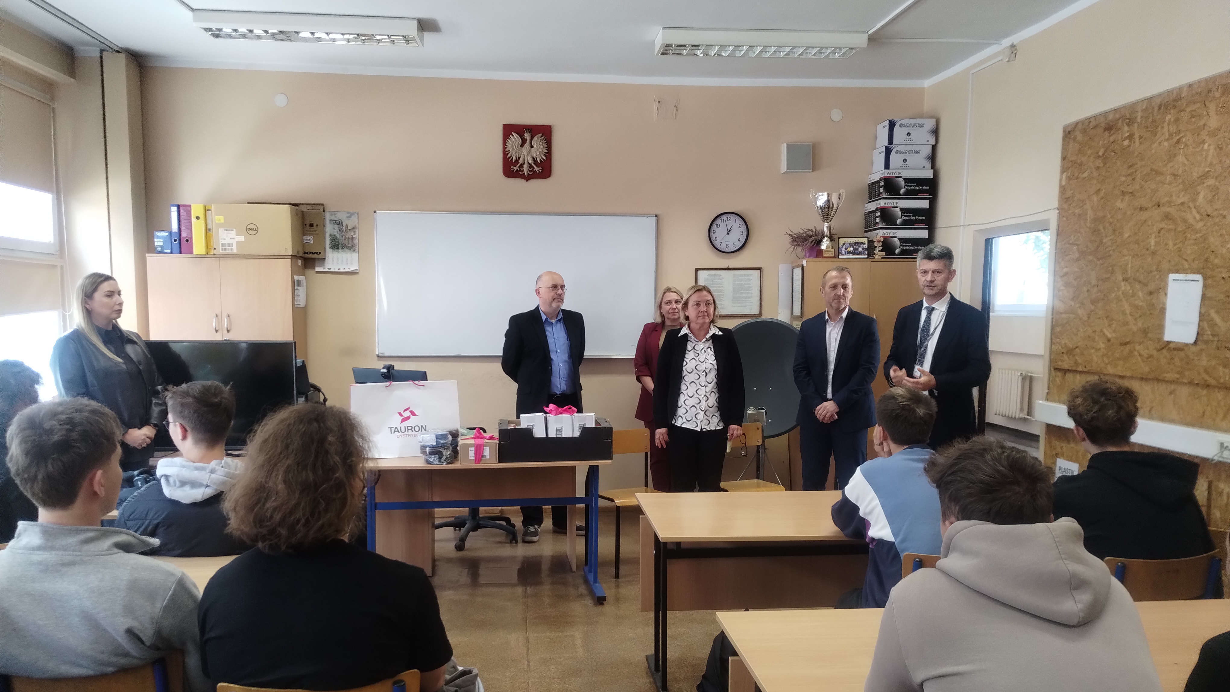 spotkanie z przedstawicielami przedsiębiorstwa Tauron