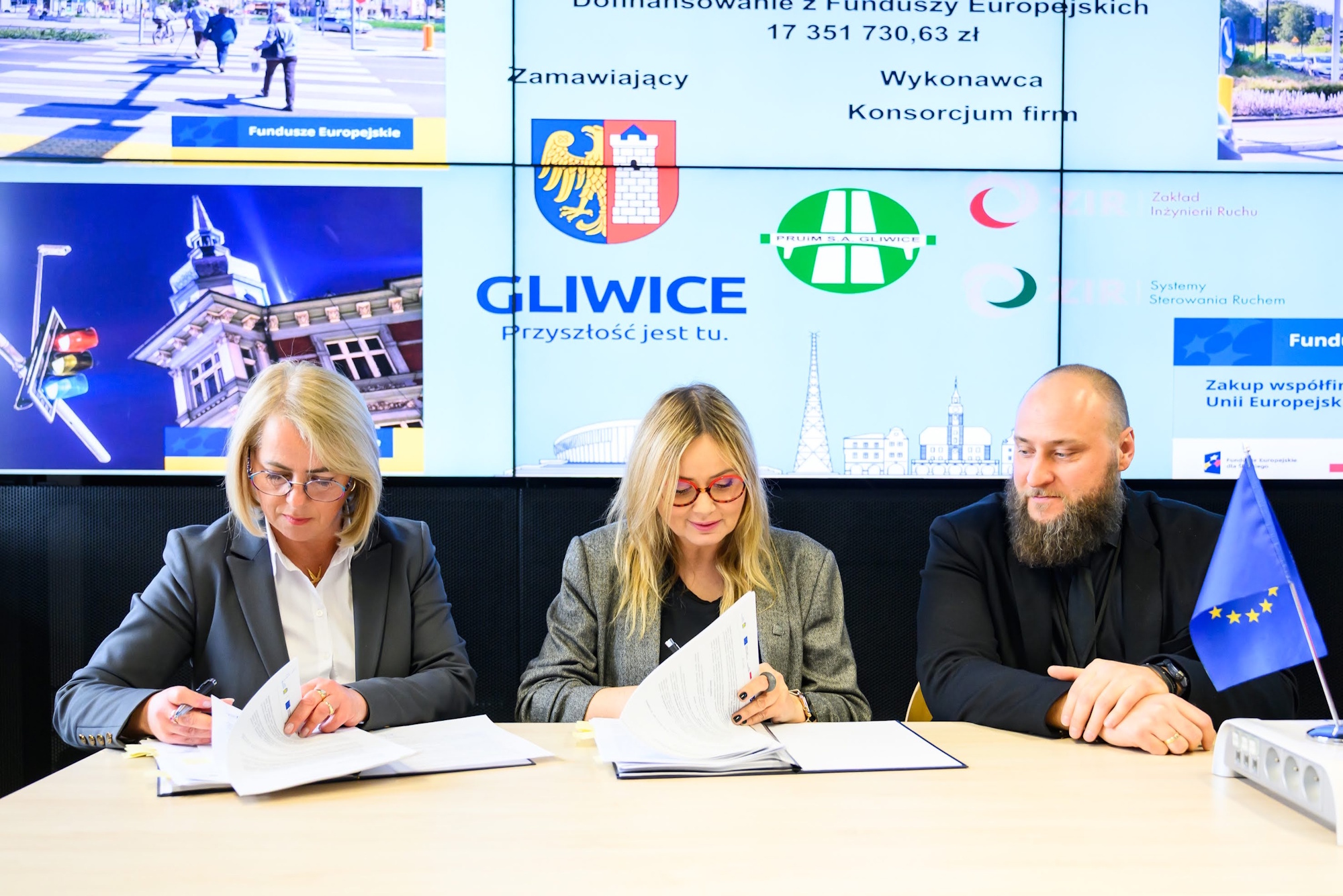 Prezydent miasta Katarzyna Kuczyńska-Budka podpisała umowę na rozbudowę ITS
