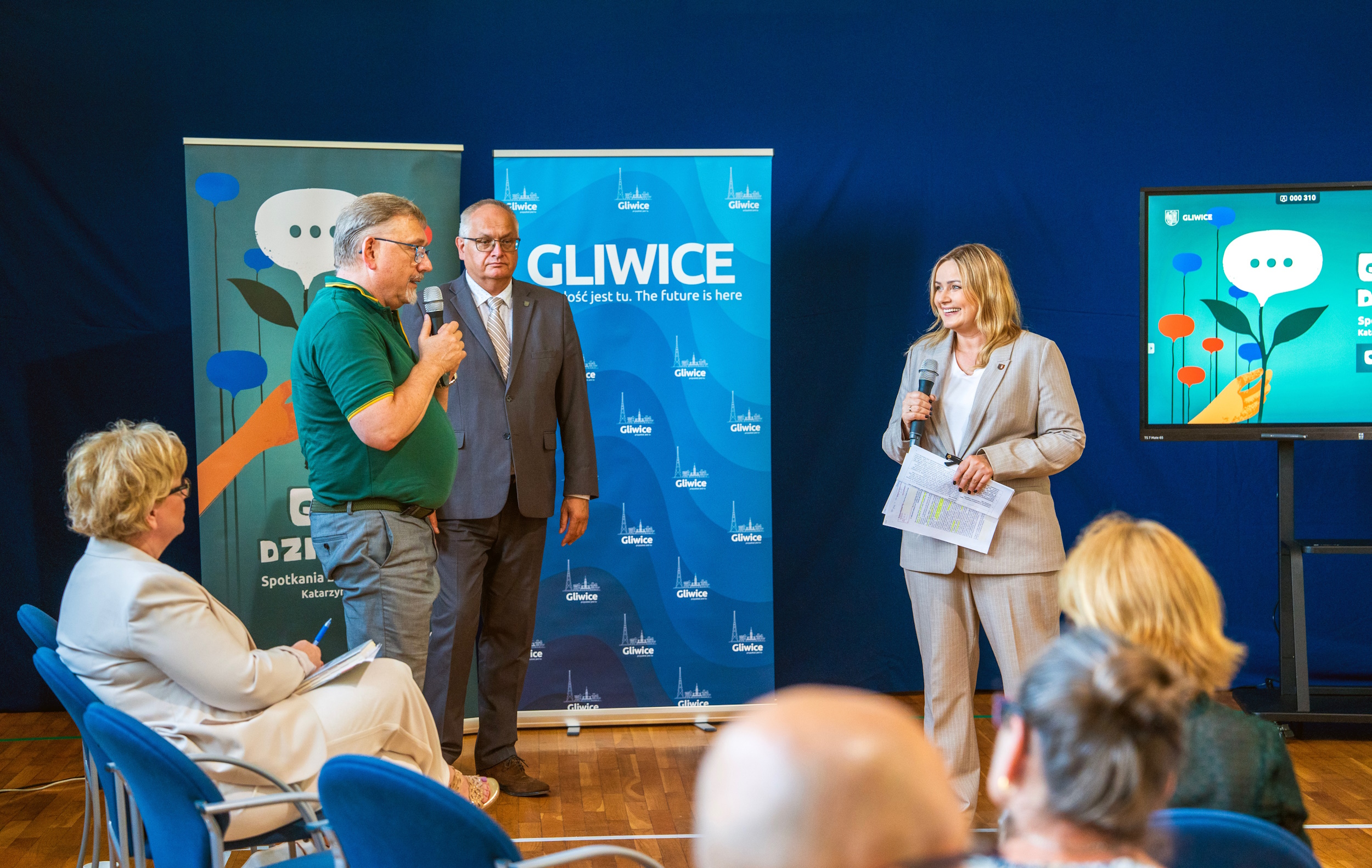 Zdjęcie z jednego ze spotkań w dzielnicy