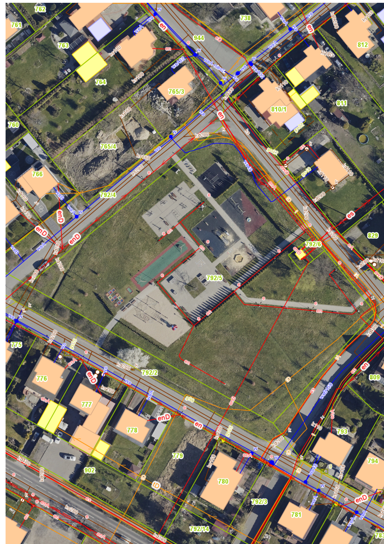 Brzezinka, ujęcie z góry