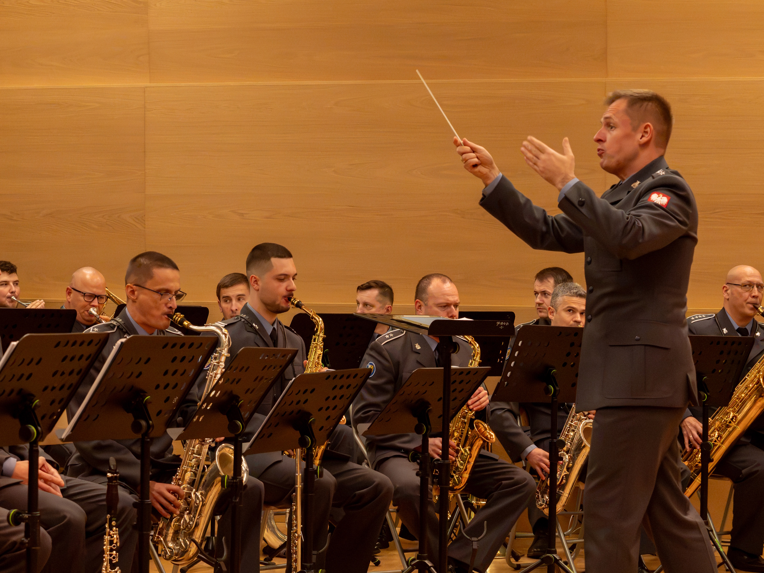 Koncert orkiestry wojskowej z Bytomia