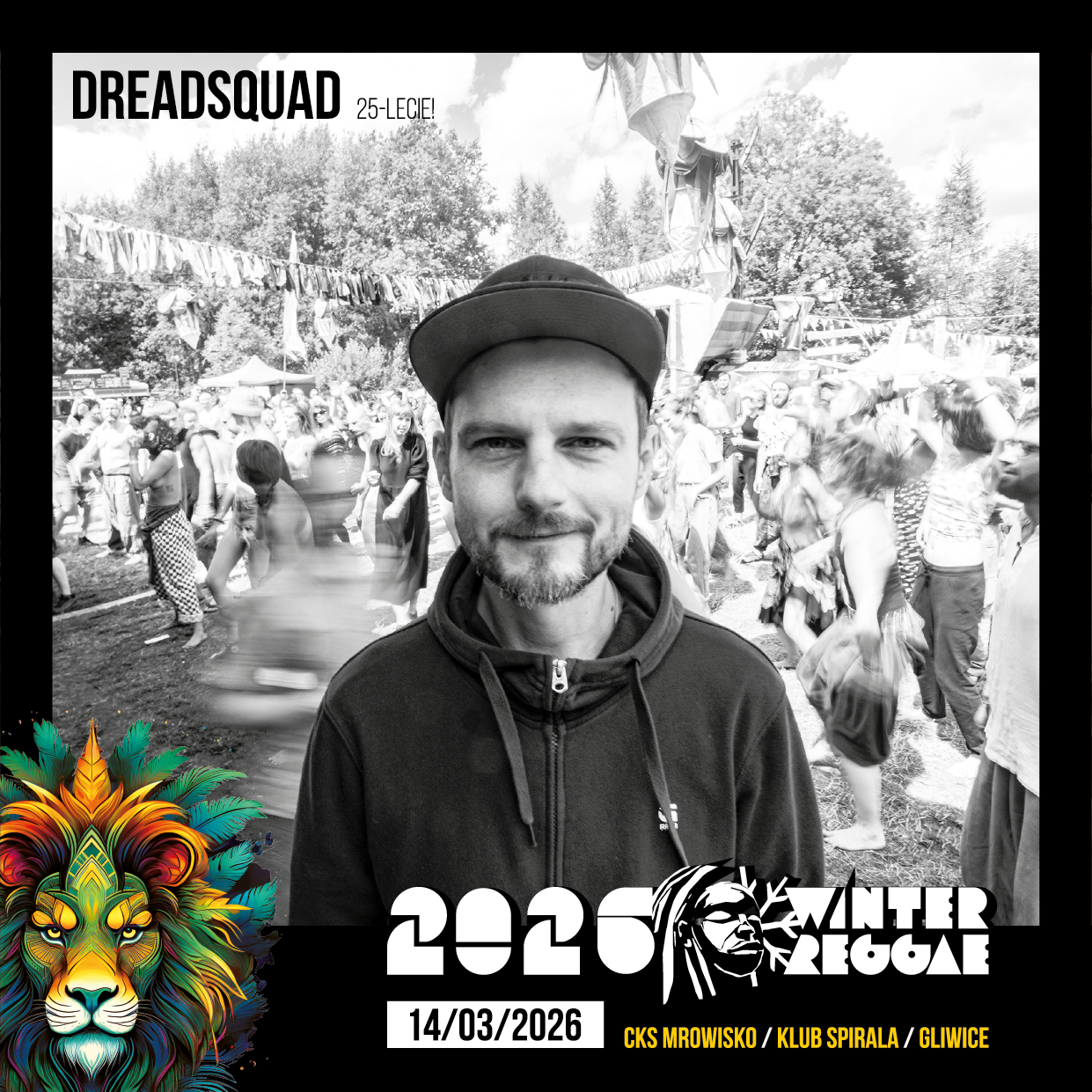 Baner ze zdjęciem mężczyzny