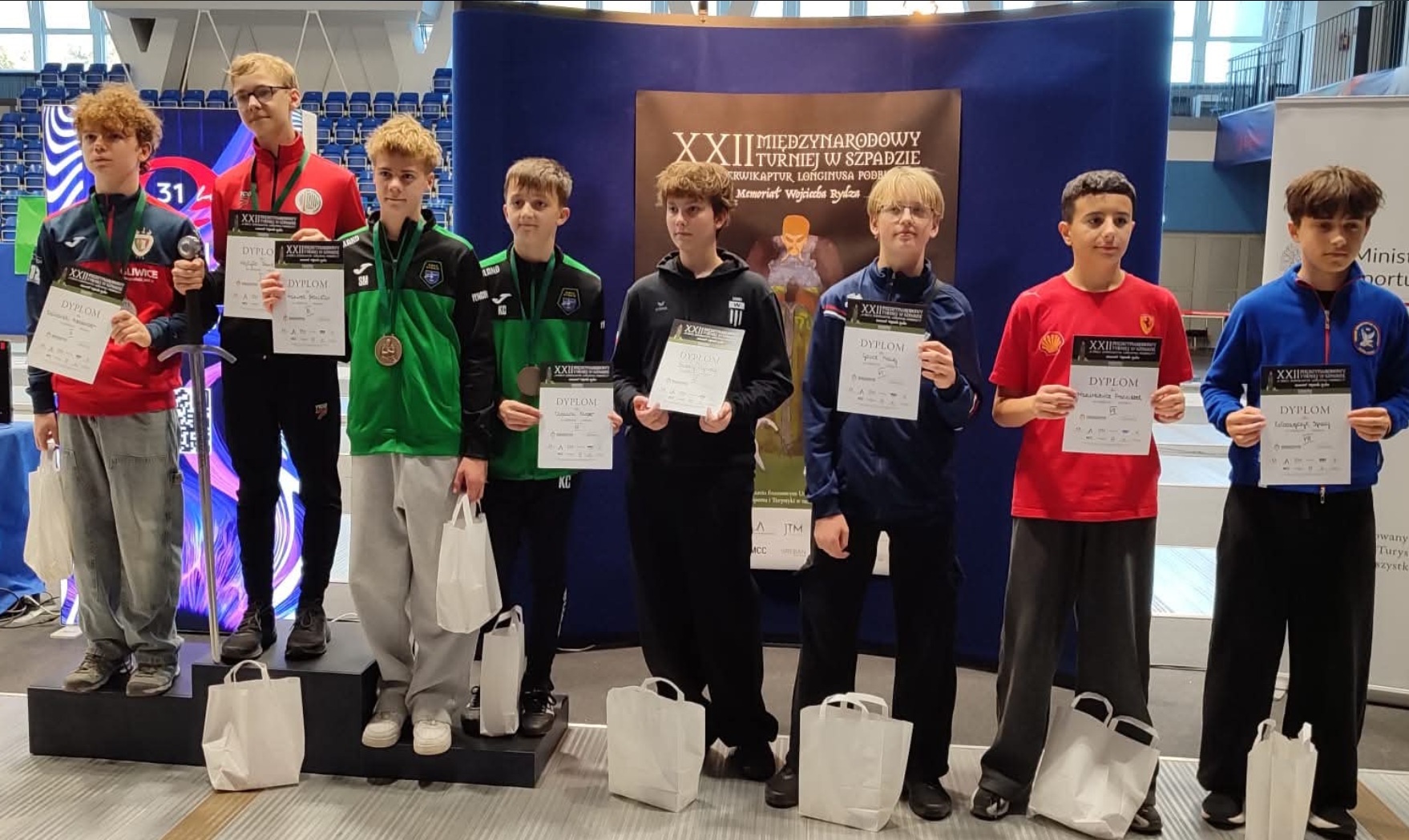 Aleksander Królikowski na podium