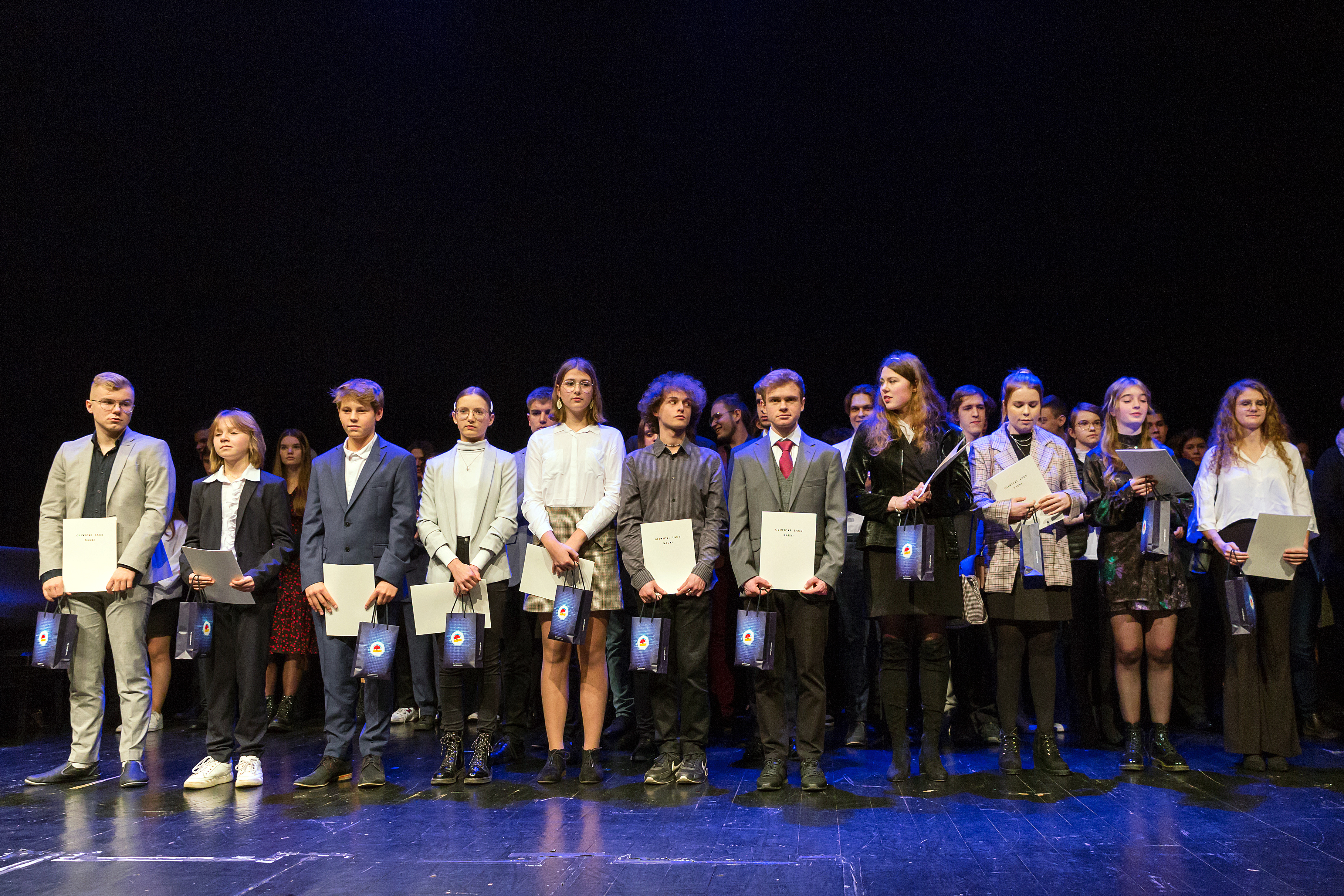 Fot. D.Nita-Garbiec/UM Gliwice Uhonorowani na scenie