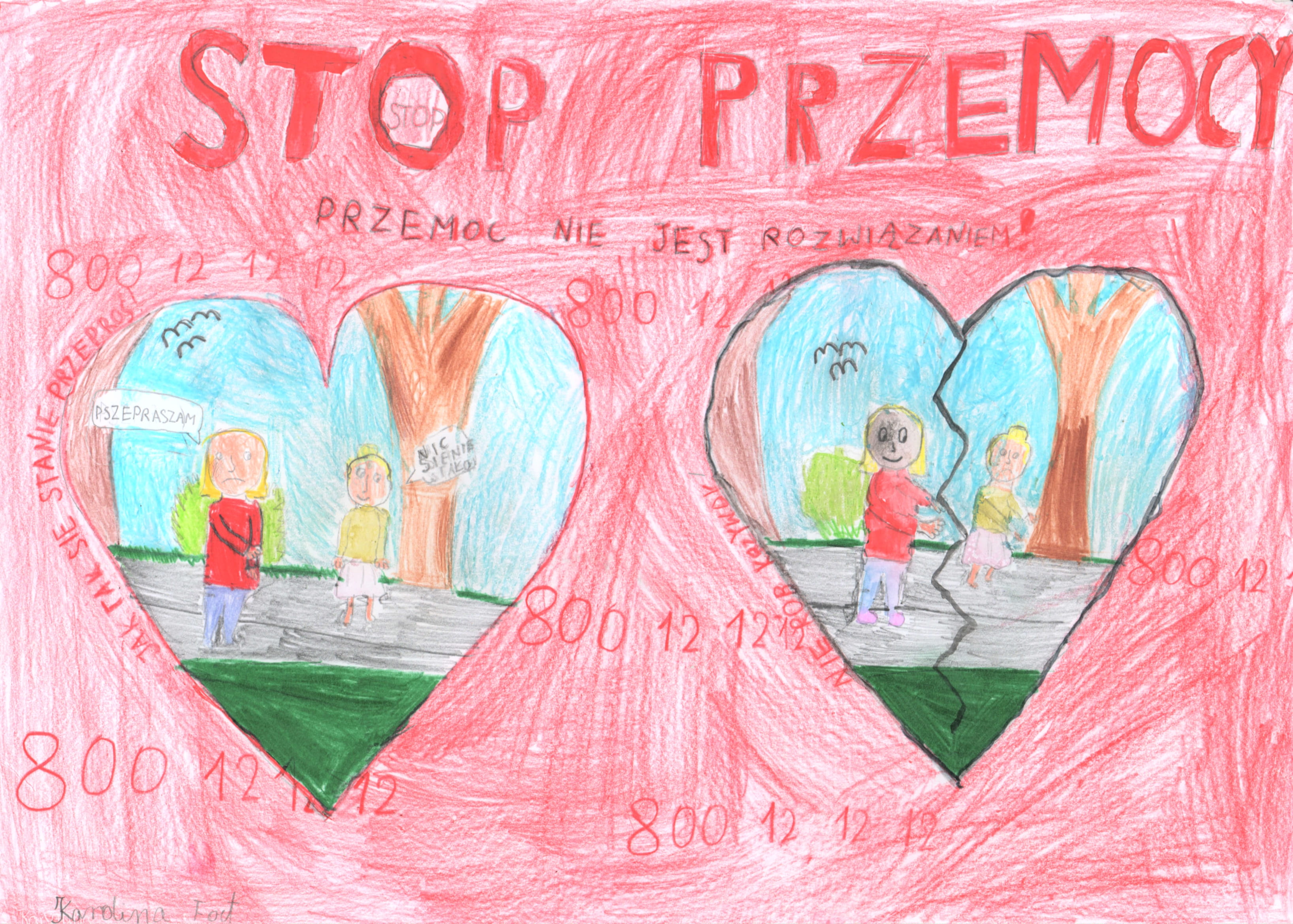 PRZEMOC NIE JEST ROZWIĄZANIEM! PRZEMOC NIE JEST ROZWIĄZANIEM!